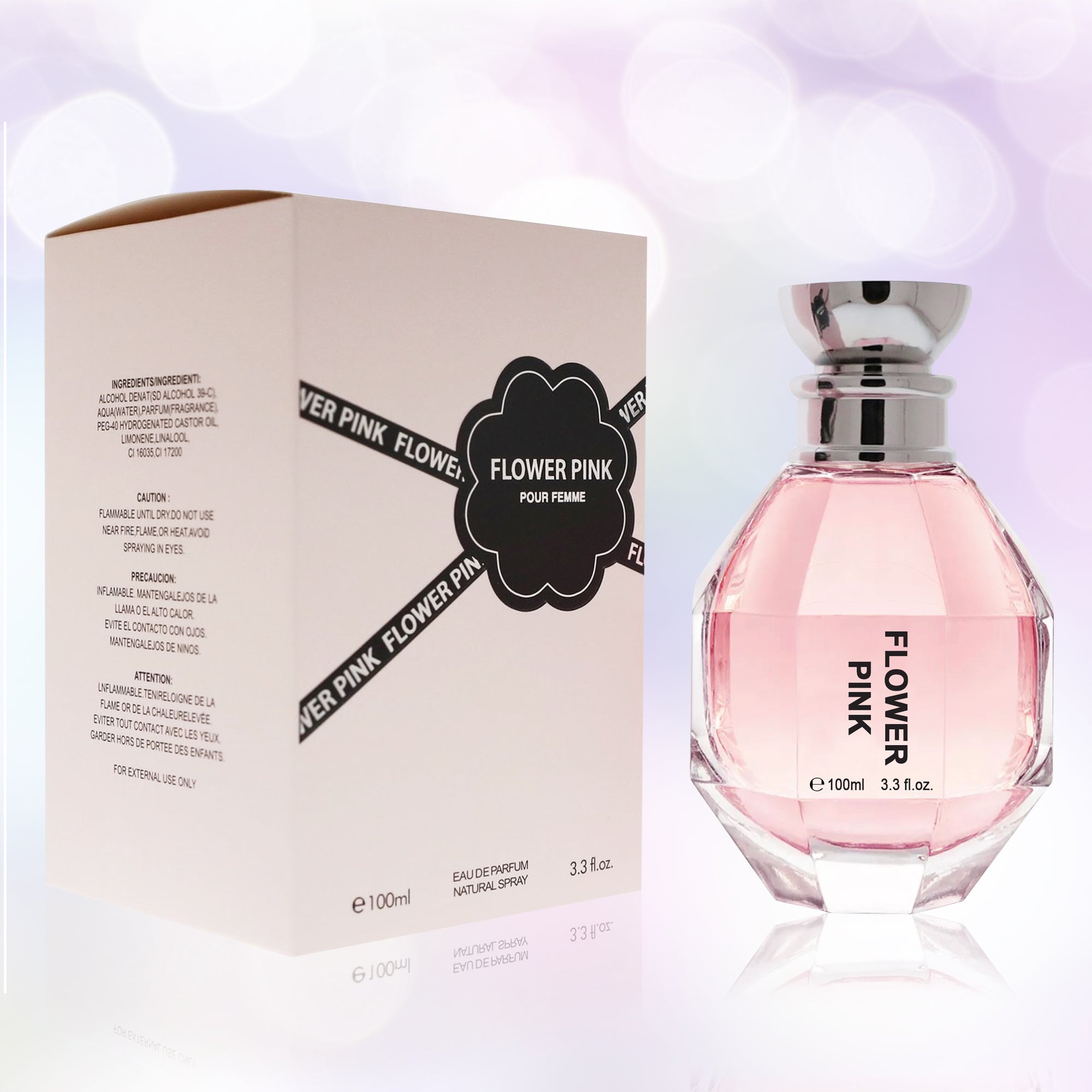 Flower Pink Perfume 3.3 FL.OZ for Women