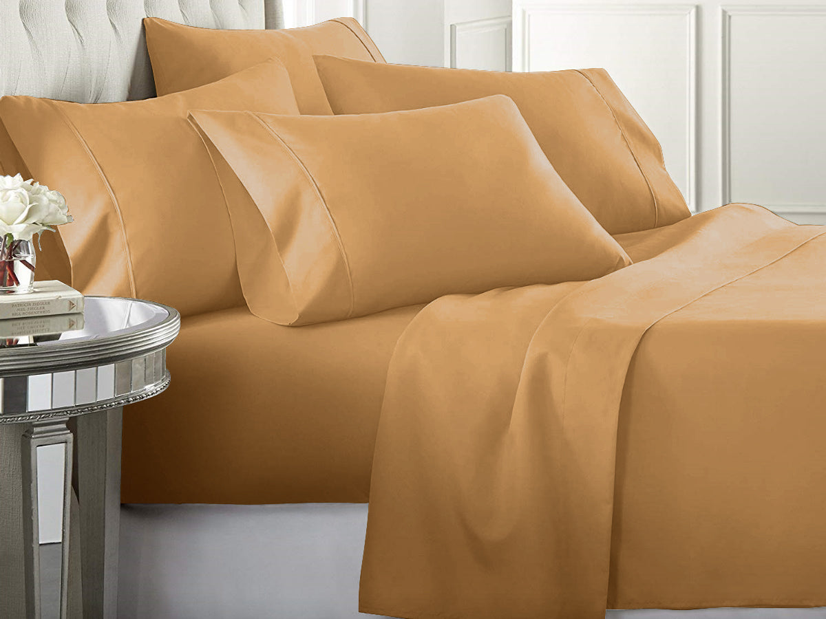 Ultra-Soft Deep Pocket Bed Sheet Set (6-Piece)