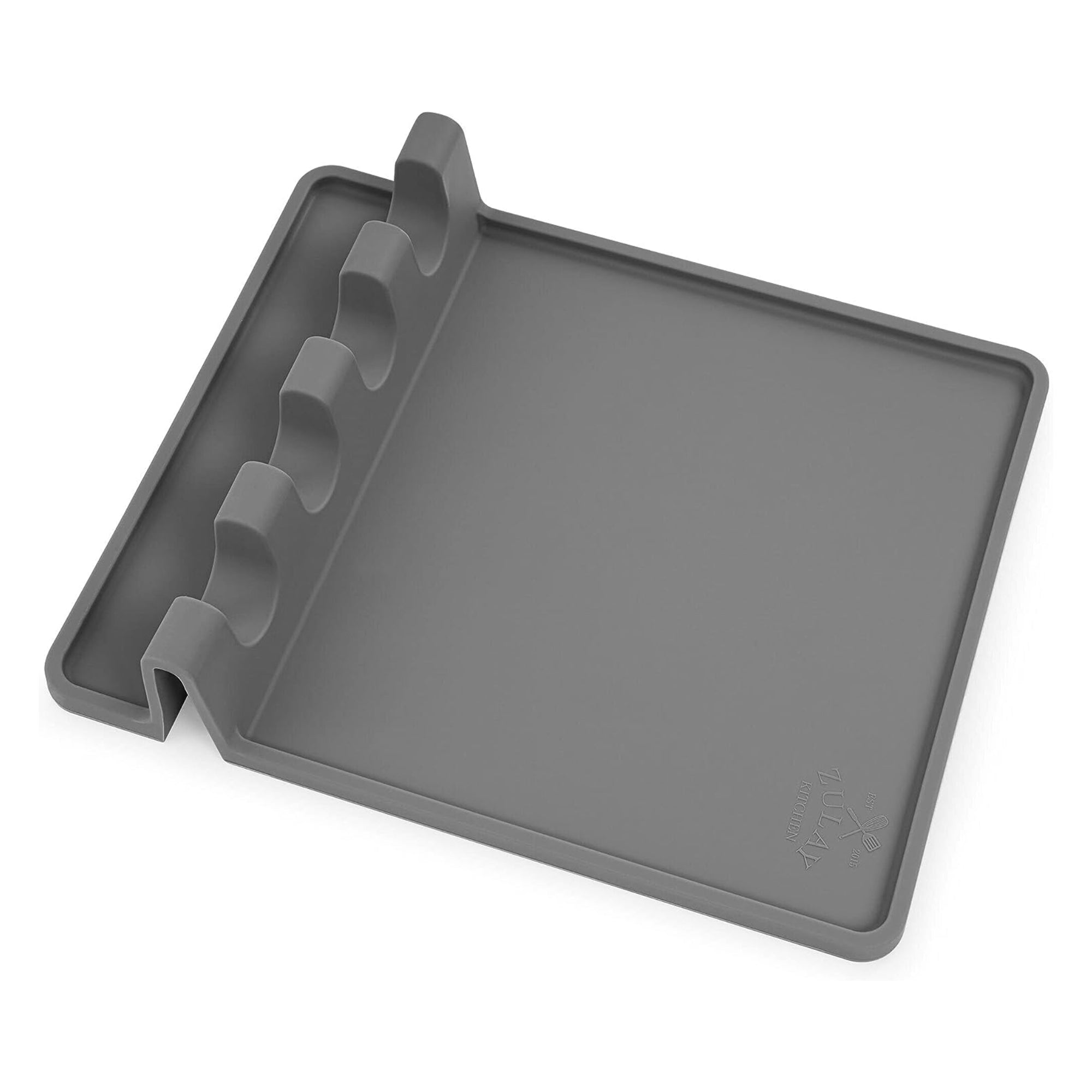 Kitchen Silicone Utensil Holder with Drip Pad for Multiple Utensils