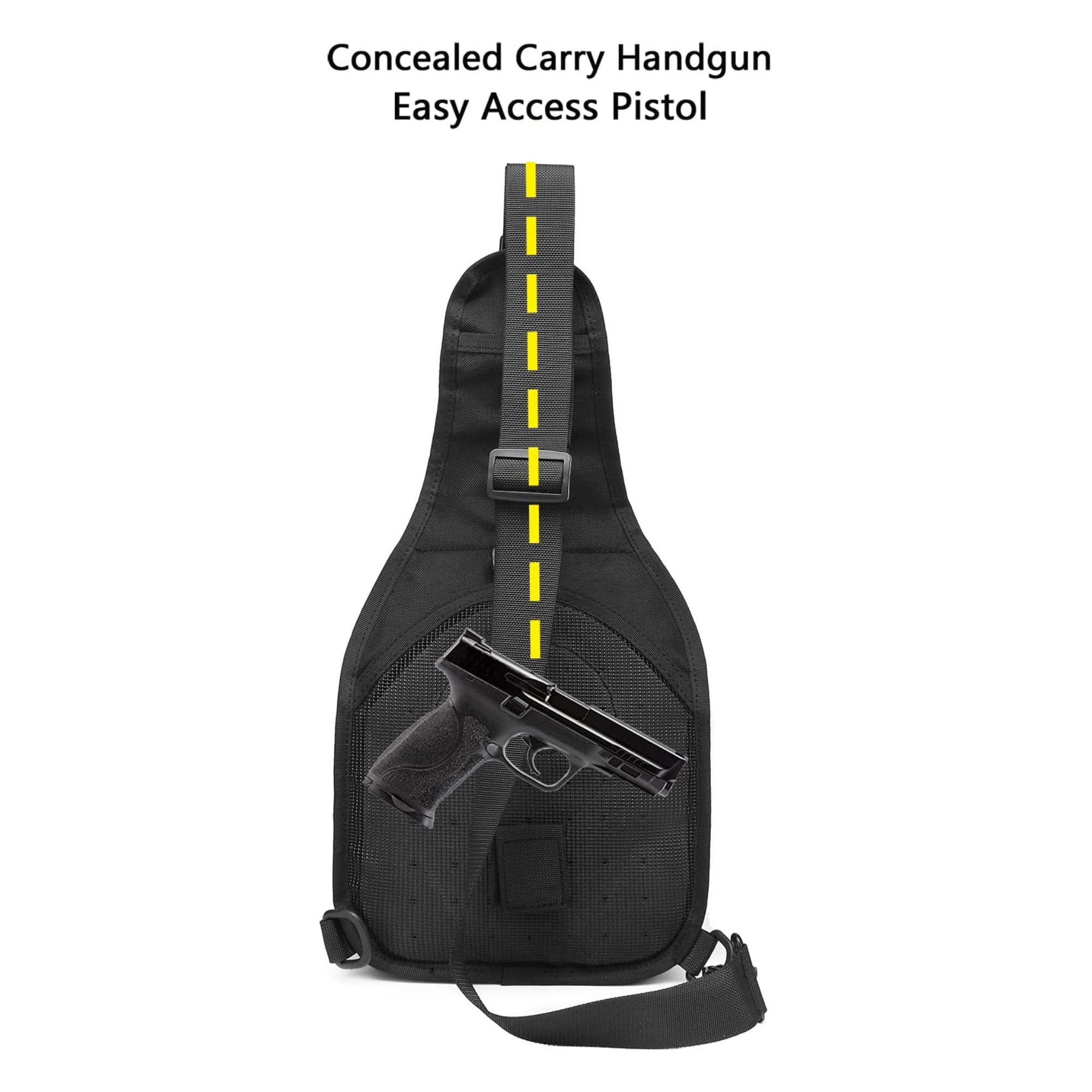 Military EDC Cross-Body Molle Sling Shoulder Chest Bag