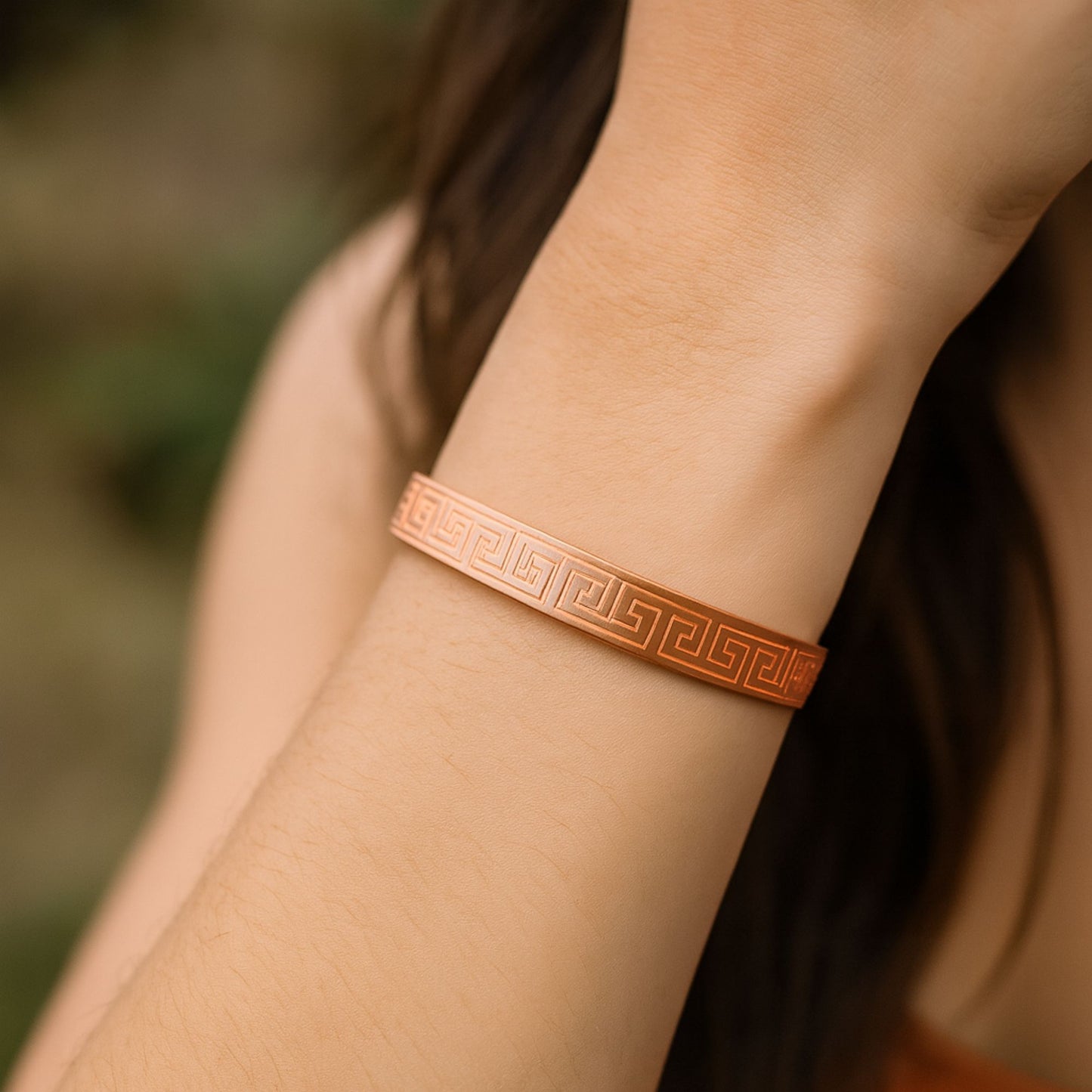 Copper Bracelets for Women – Pure Solid Copper Magnetic Therapy Jewellery, Elegant Pain Relief & Wellness Gift for Everyday Wear