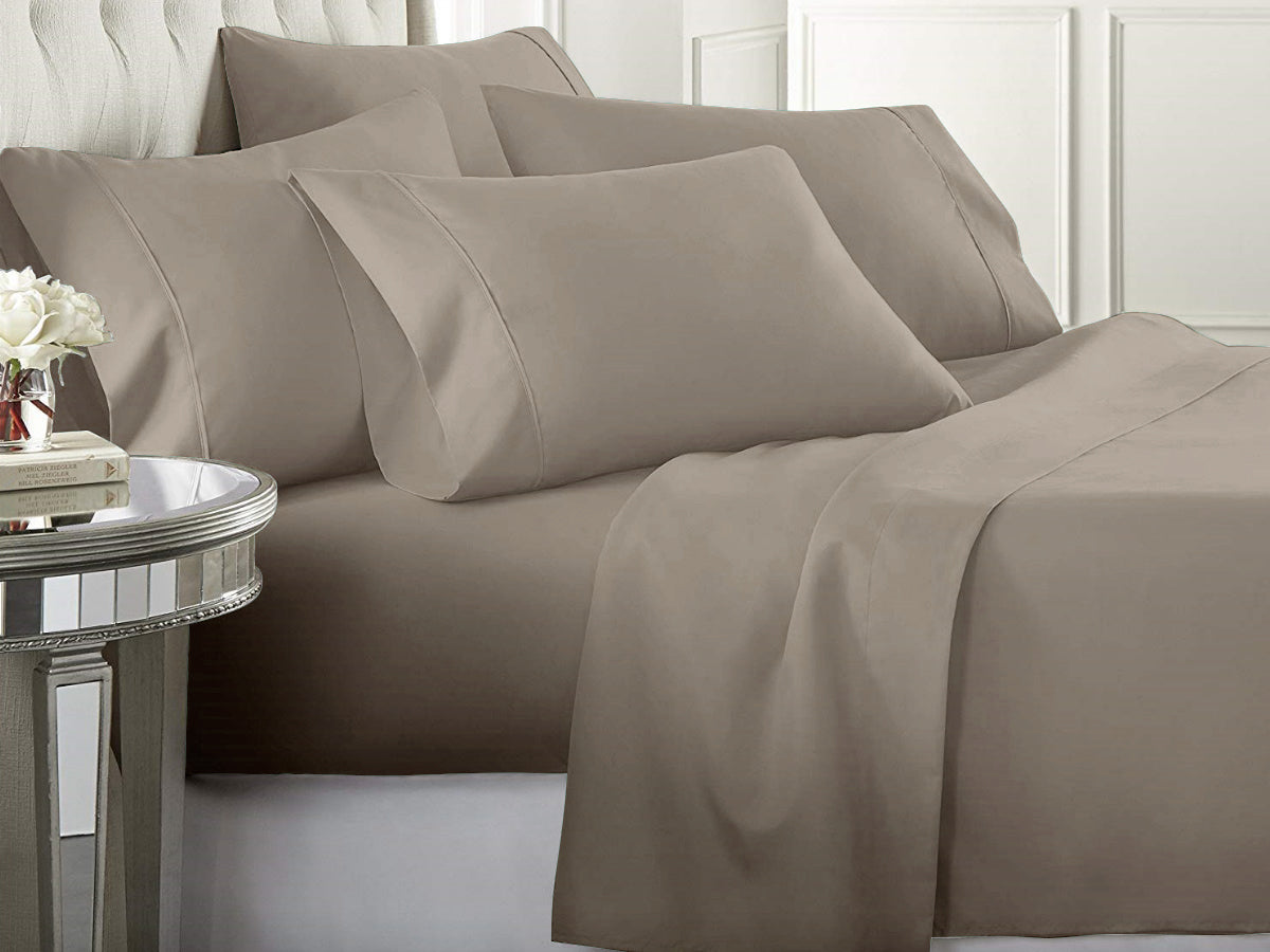 Ultra-Soft Deep Pocket Bed Sheet Set (6-Piece)