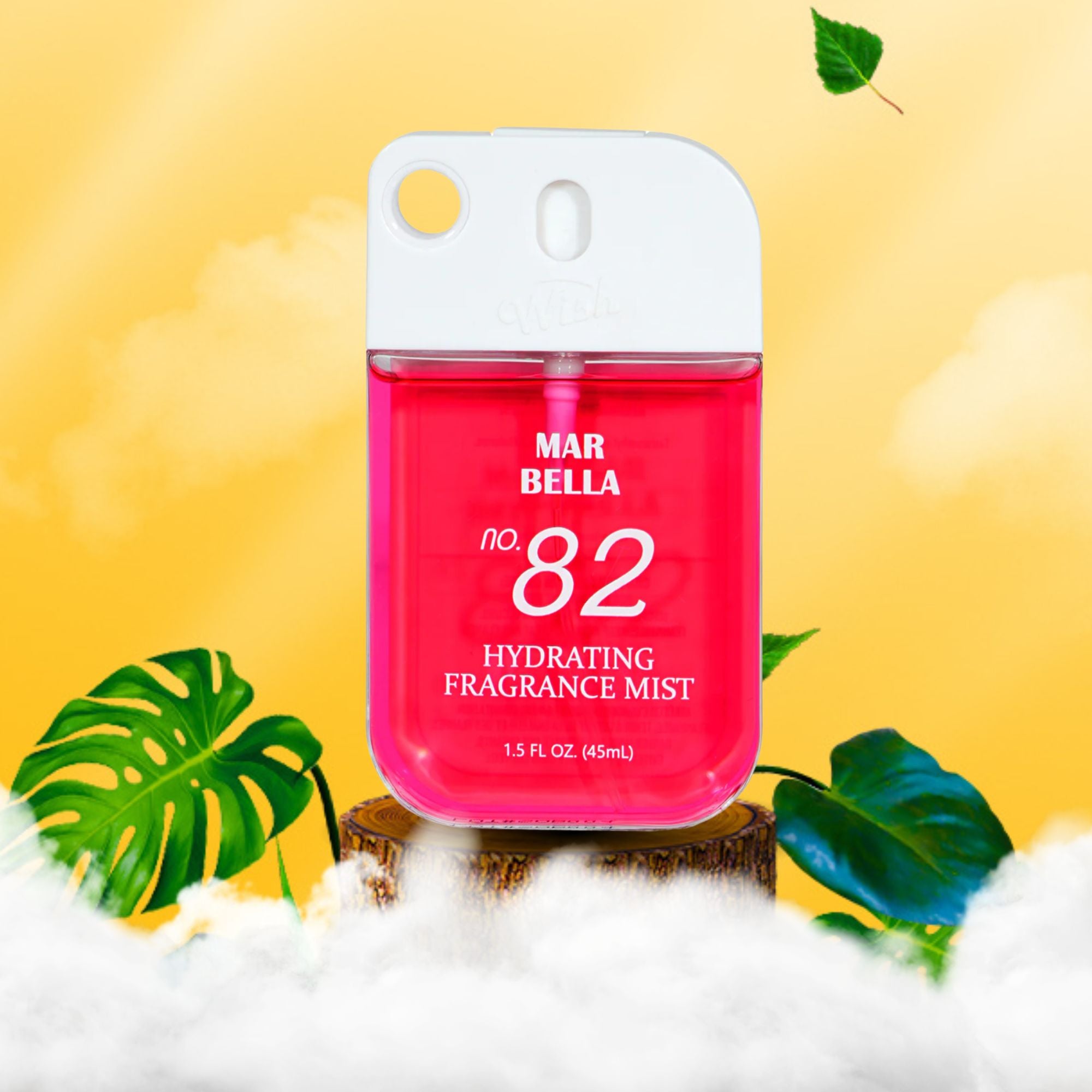 4-Pack Hydrating Fragrance Mist Set 1.5 FL.OZ (45ml) | Refreshing Body & Hair Spritz | Lightweight & Long-Lasting Scent | Perfect for Daily Use