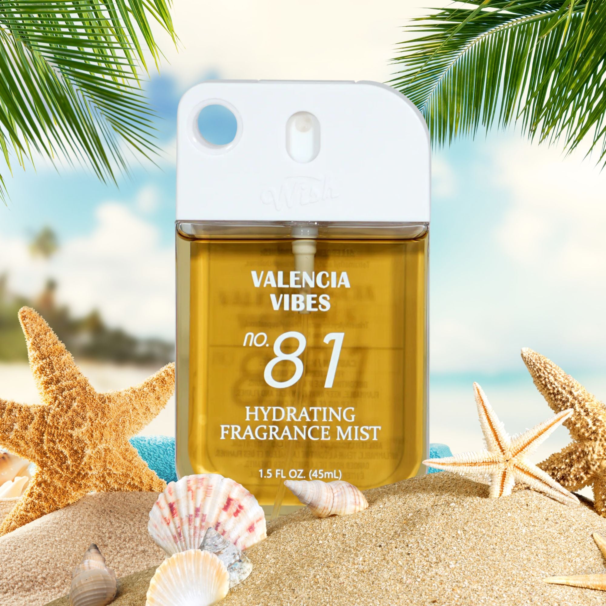 4-Pack Hydrating Fragrance Mist Set 1.5 FL.OZ (45ml) | Refreshing Body & Hair Spritz | Lightweight & Long-Lasting Scent | Perfect for Daily Use