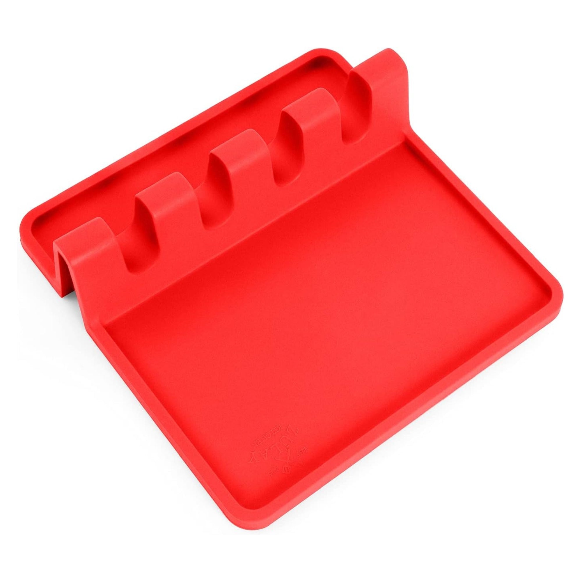 Kitchen Silicone Utensil Holder with Drip Pad for Multiple Utensils