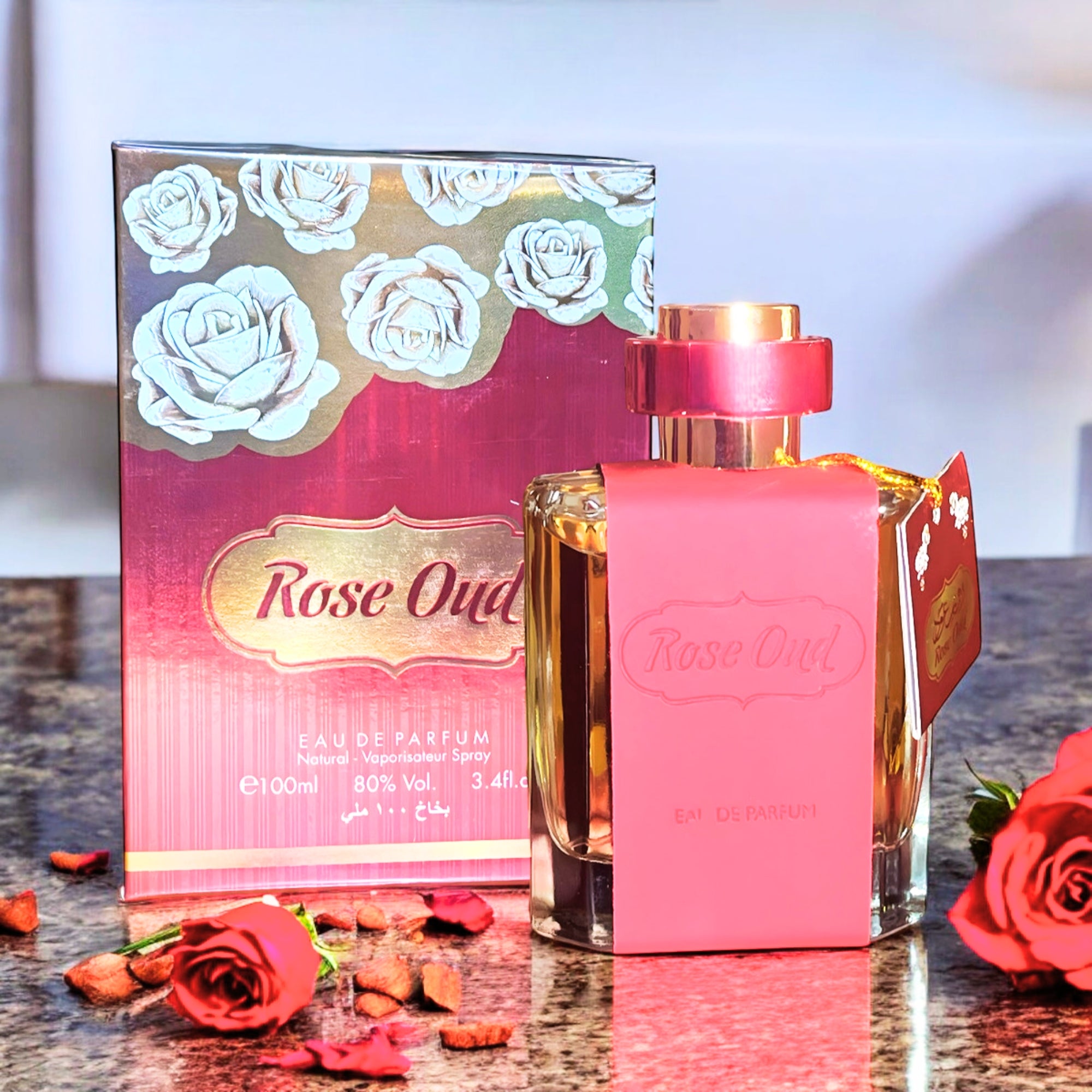 Rose Oud Perfume 3.4FL.OZ