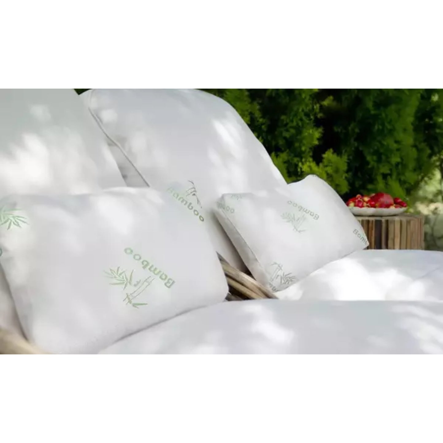 Bamboo Hypoallergenic Memory Foam Pillow (1- or 2-Pack)
