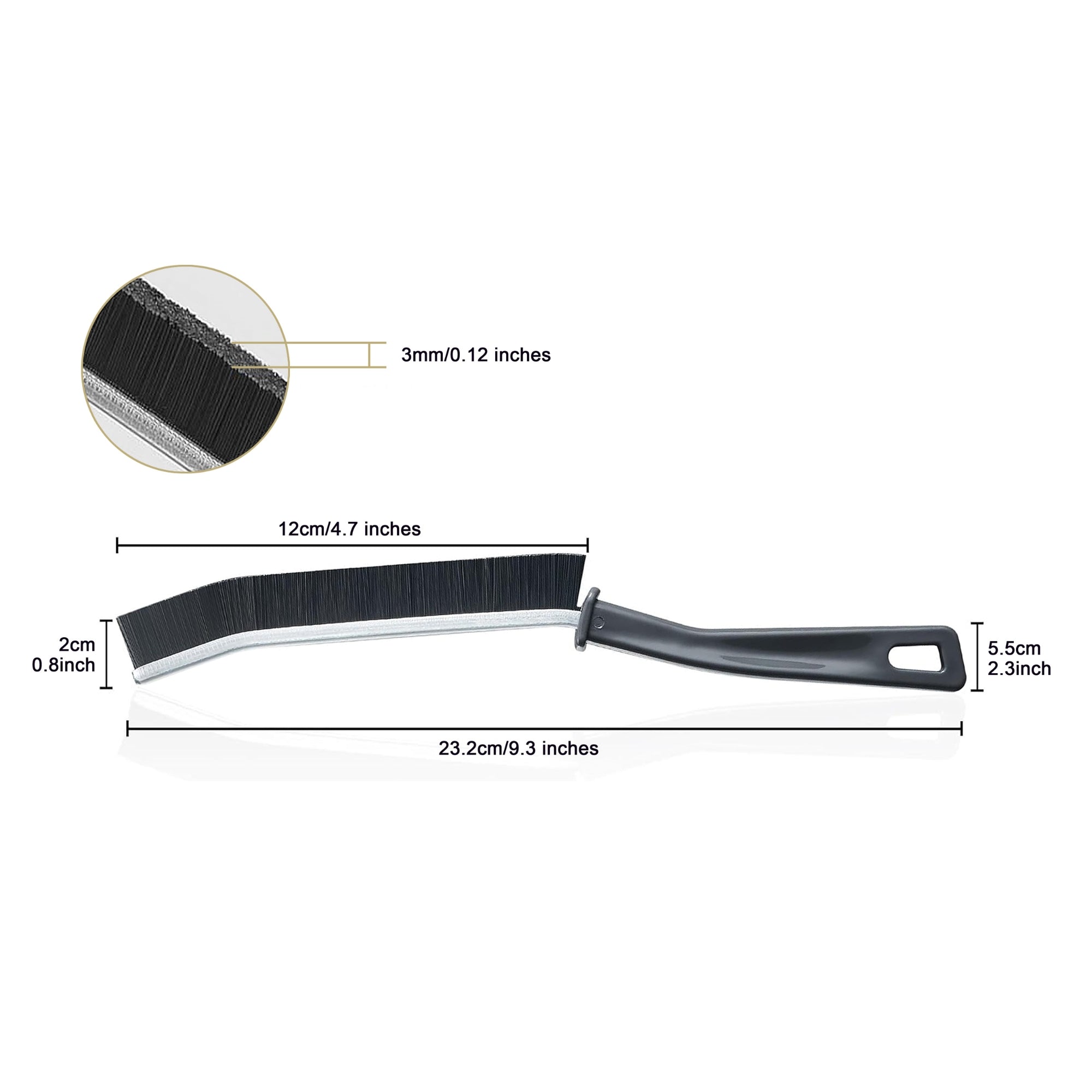 Multifunctional Gap Cleaning Brush Tool (3-Pieces)