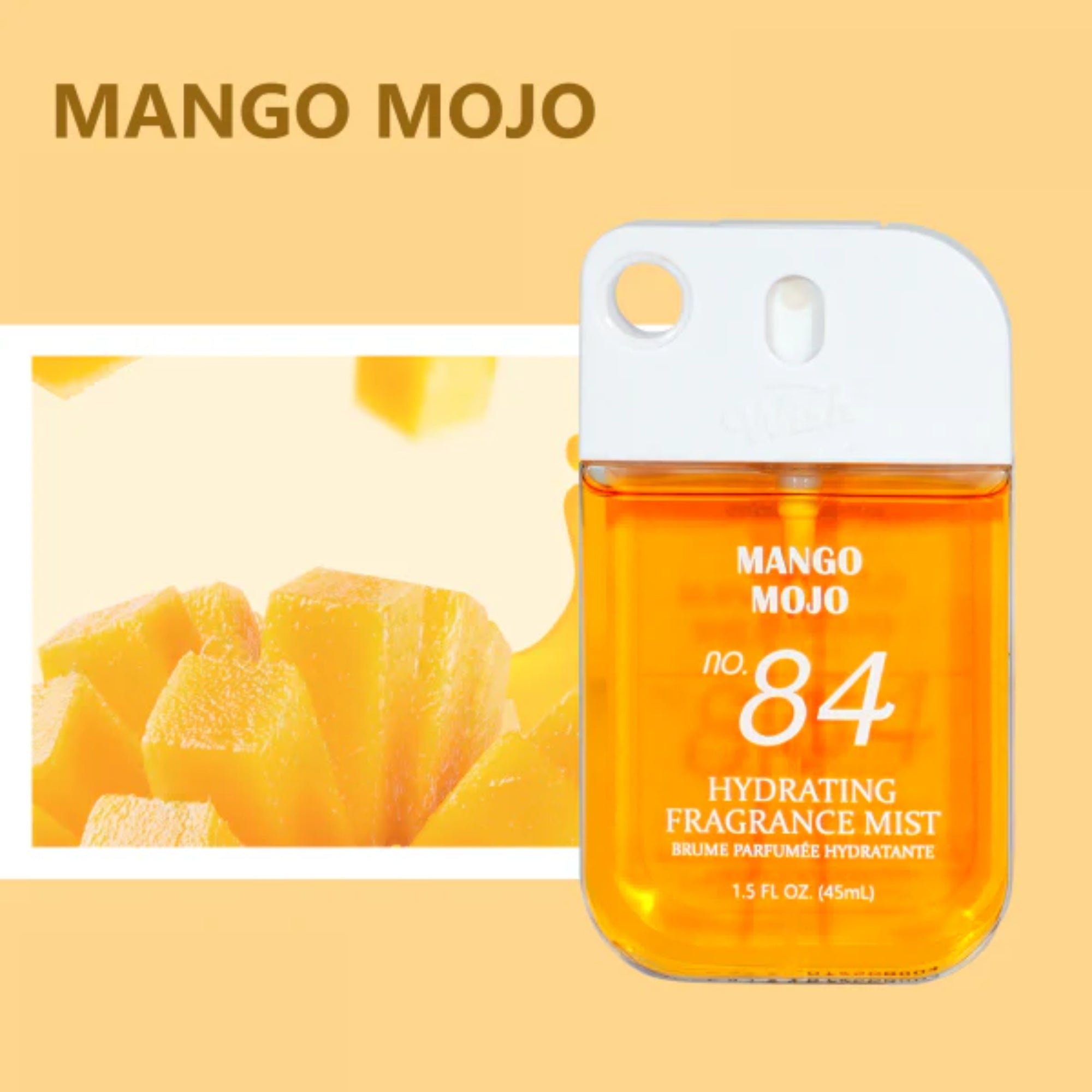 4-Pack Hydrating Fragrance Mist Set 1.5 FL.OZ (45ml) | Refreshing Body & Hair Spritz | Lightweight & Long-Lasting Scent | Perfect for Daily Use