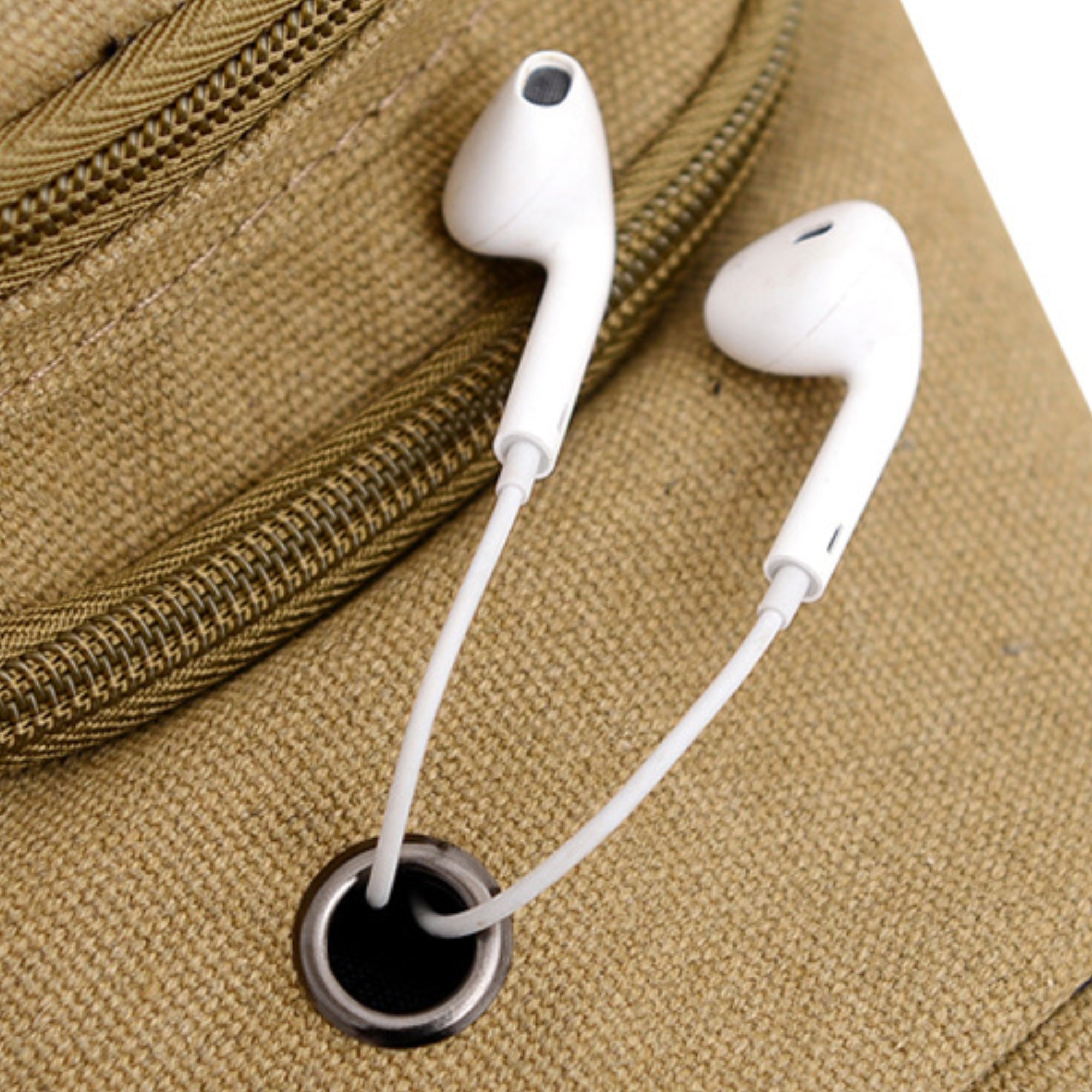 Crossbody Canvas Sling Travel Bag with Adjustable Strap