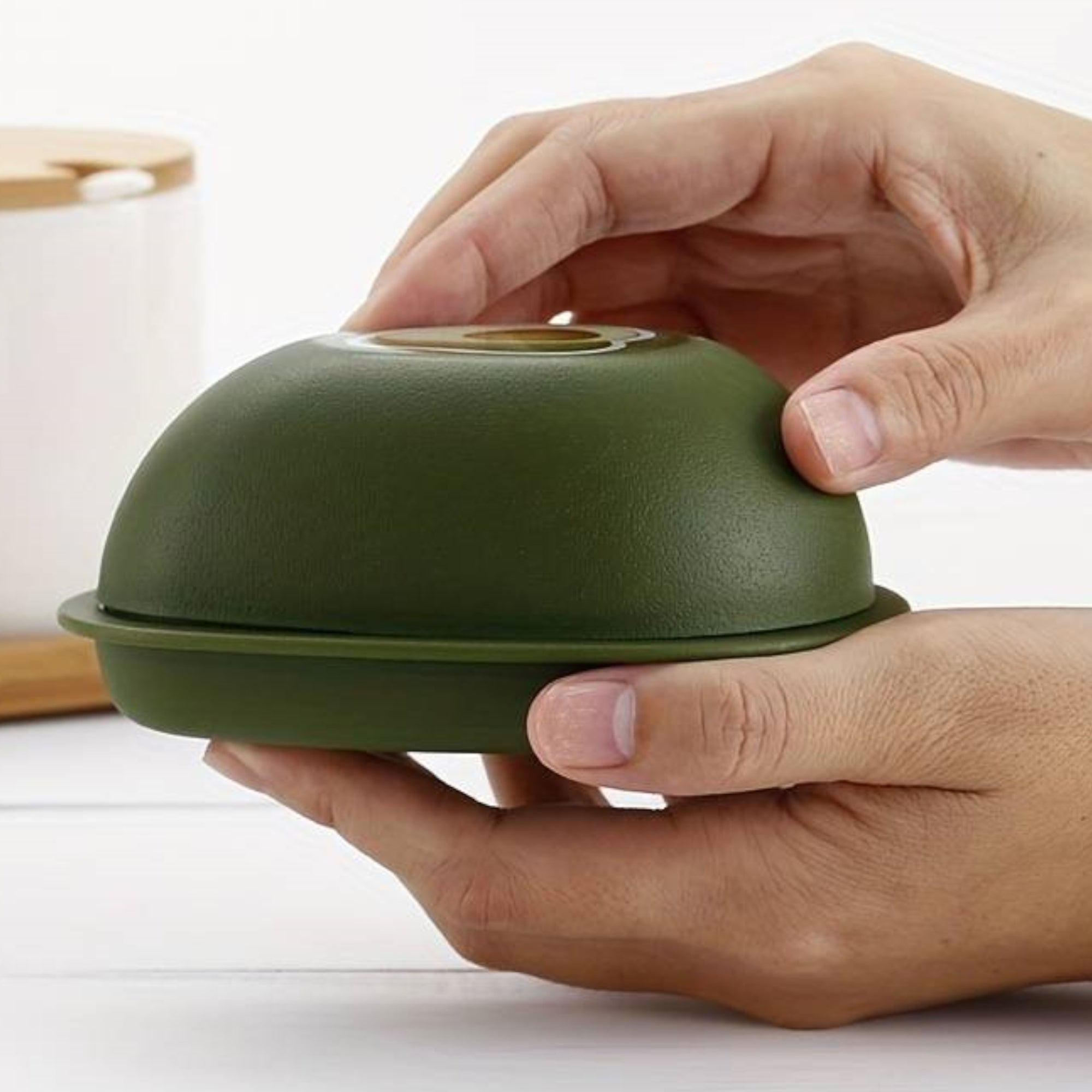 3-Piece Reuseable Fresh Food Tomato, Avocado, Onion Storage Keeper Sealing Box