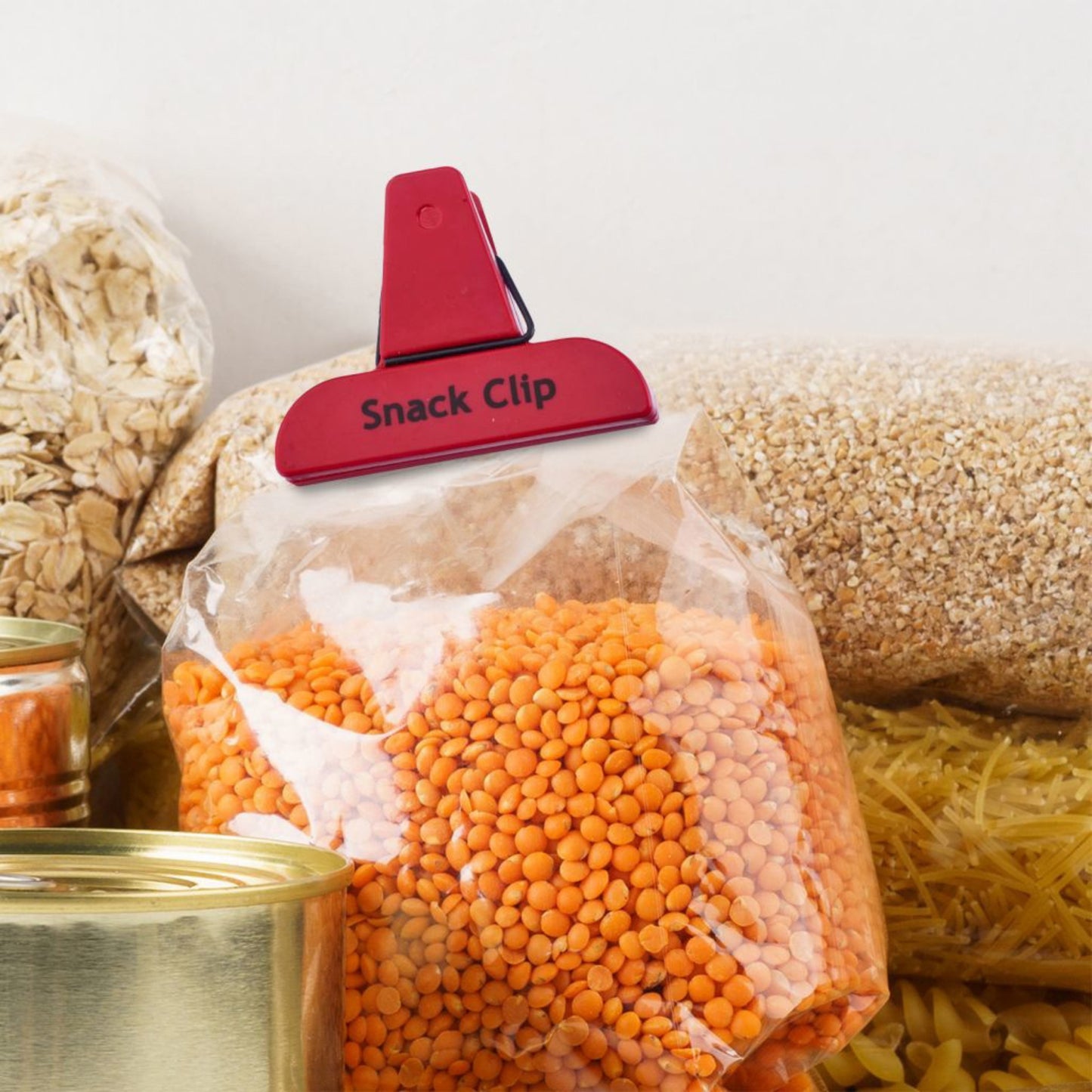 5-Piece Snack Bag Clips Heavy Seal Grip