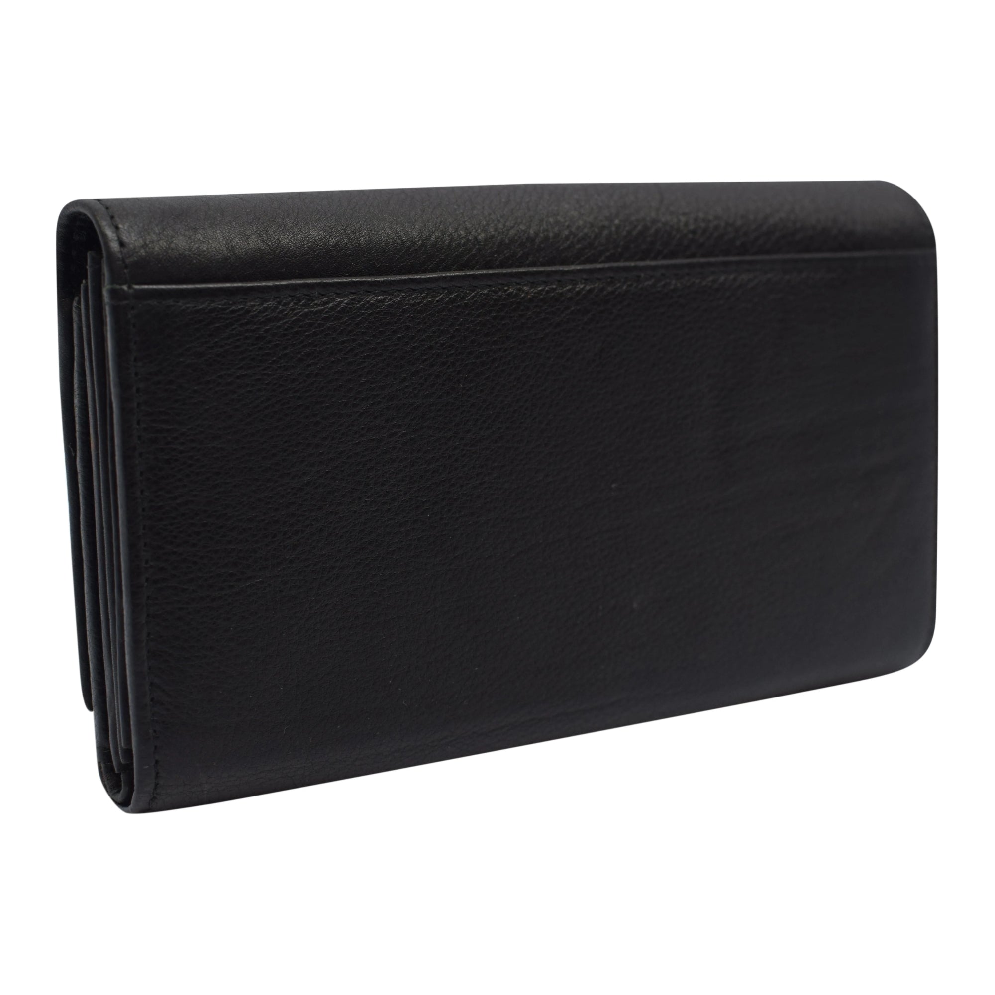 Women's Genuine Leather RFID Blocking Trifold Wallet