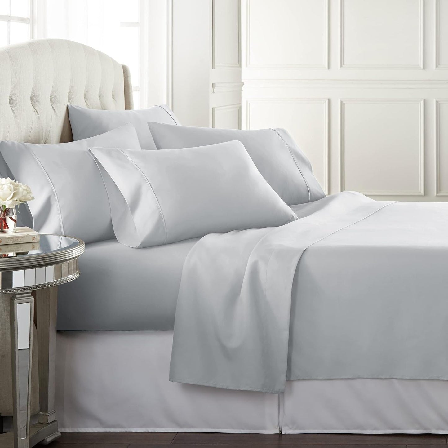 Ultra-Soft Deep Pocket Bed Sheet Set (6-Piece)