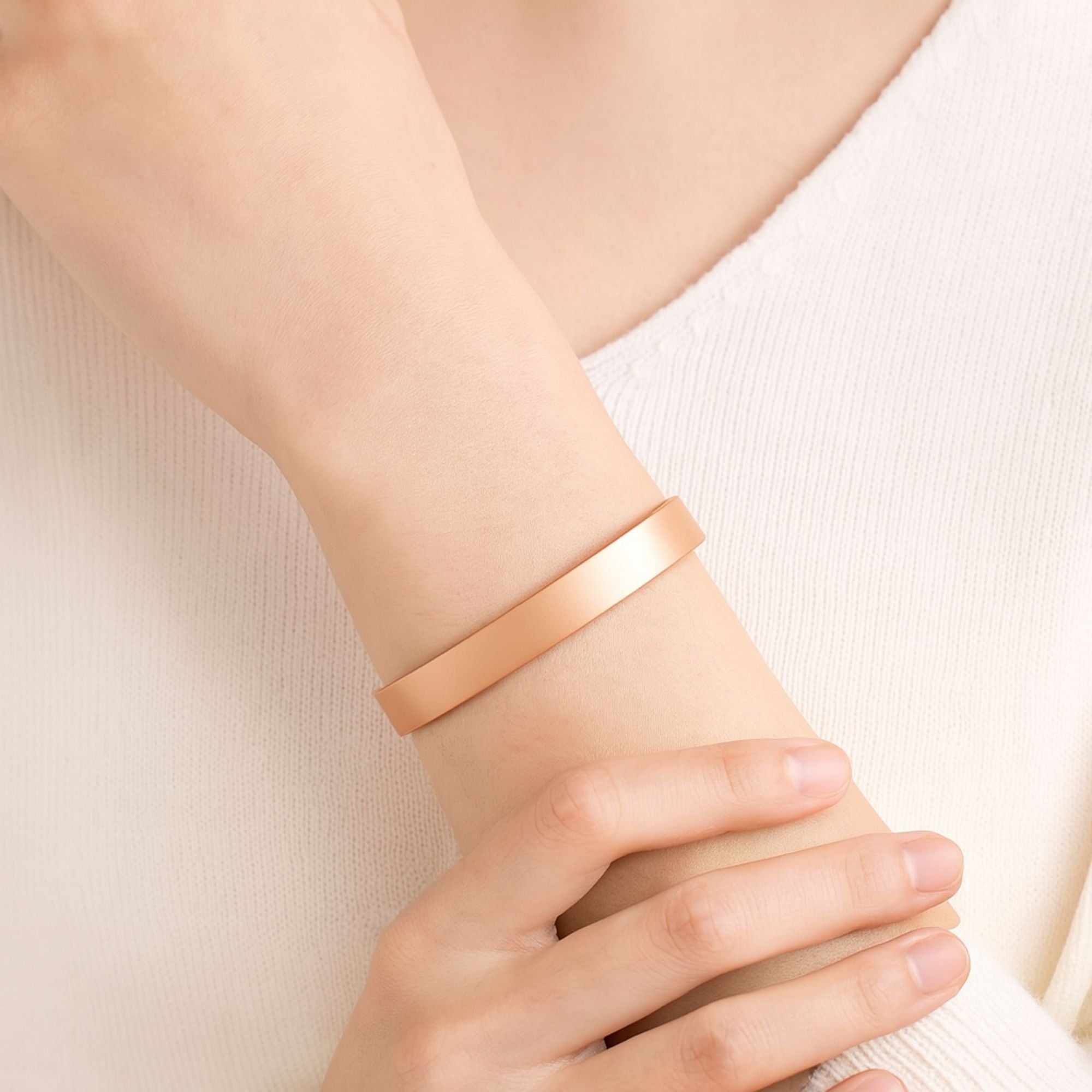 Copper Magnetic Therapy Bracelet - Durable Copper Healing Energy Band - Strength