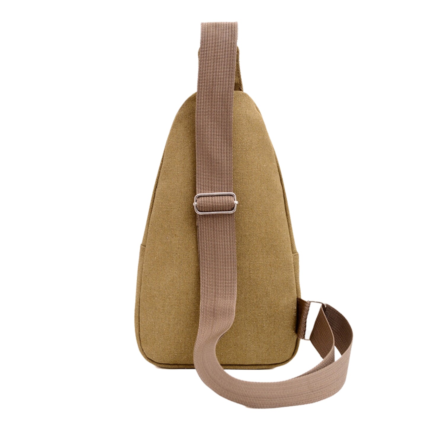 Crossbody Canvas Sling Travel Bag with Adjustable Strap