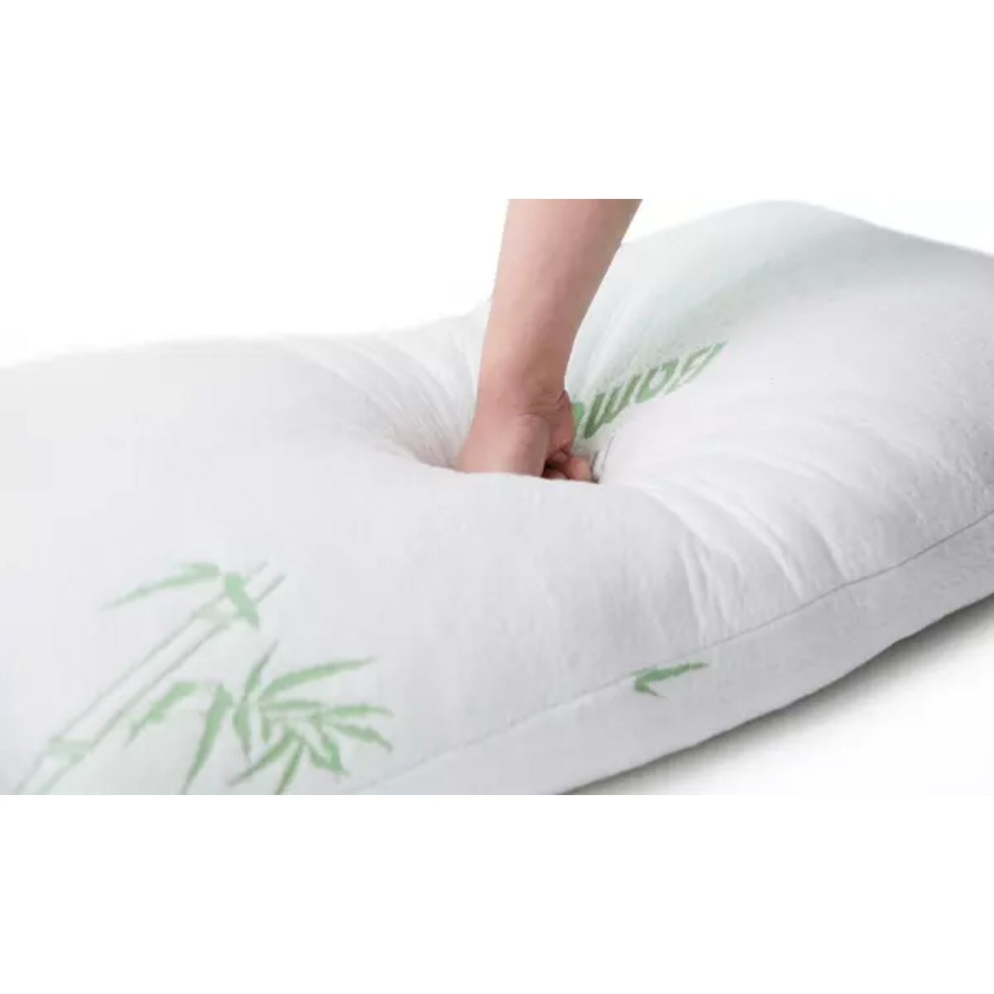 Bamboo Hypoallergenic Memory Foam Pillow (1- or 2-Pack)