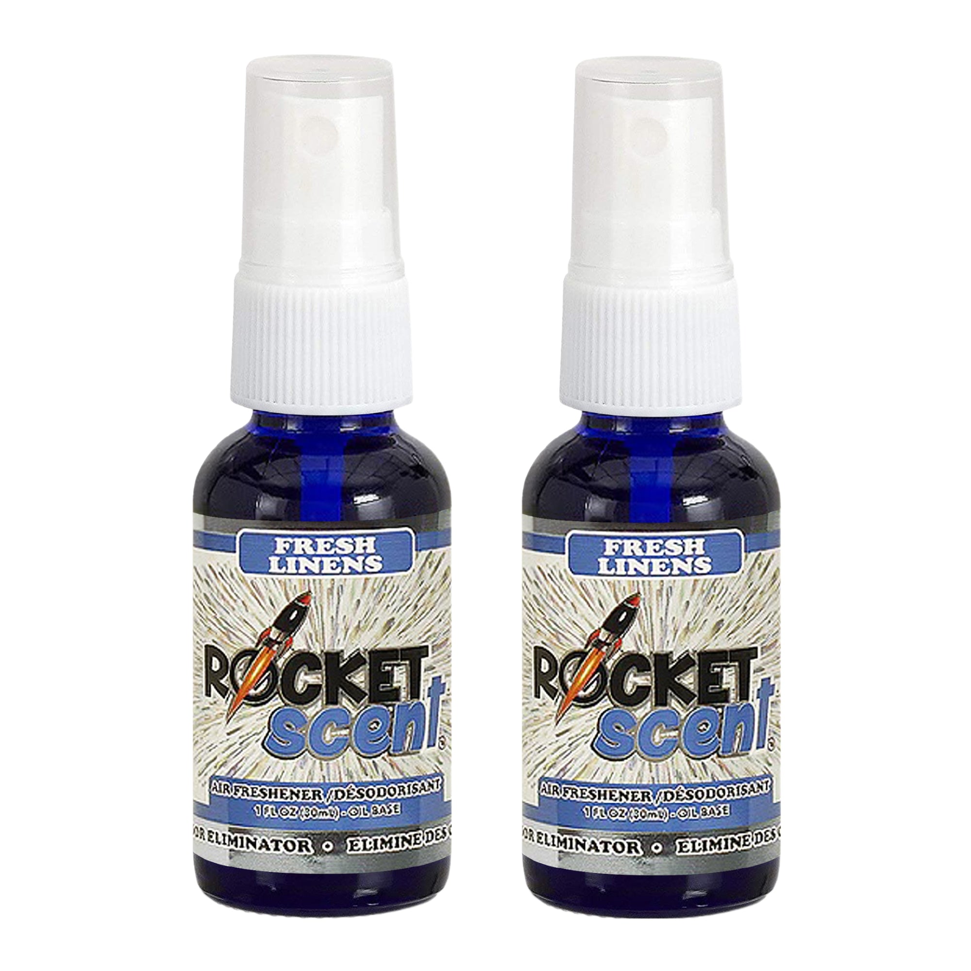 Rocket Scent for Air Fresheners, Odor Eliminator and Bathroom Deodorizer (2-Pack)