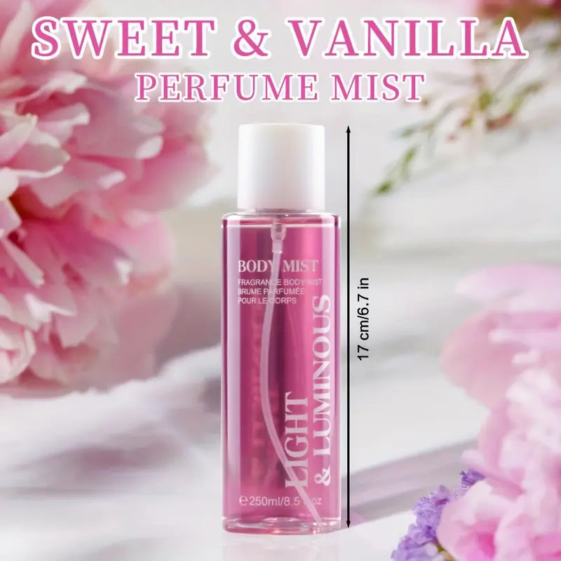Light & Luminous Body Mist Spray 8.5 FL OZ for Women Long-Lasting Fragrance