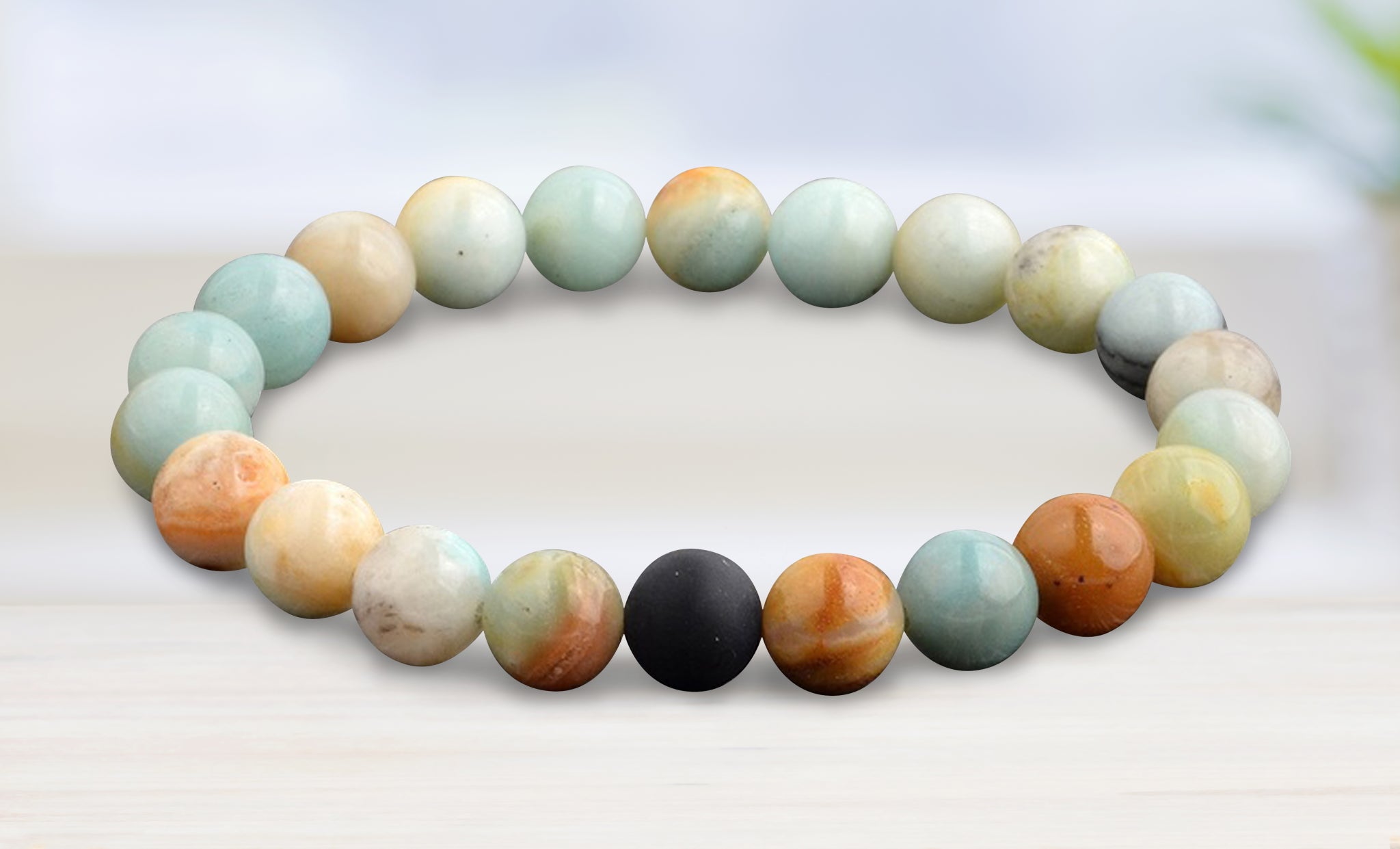 Natural Healing and Positive Energy Bracelets With Optional Essential Oils