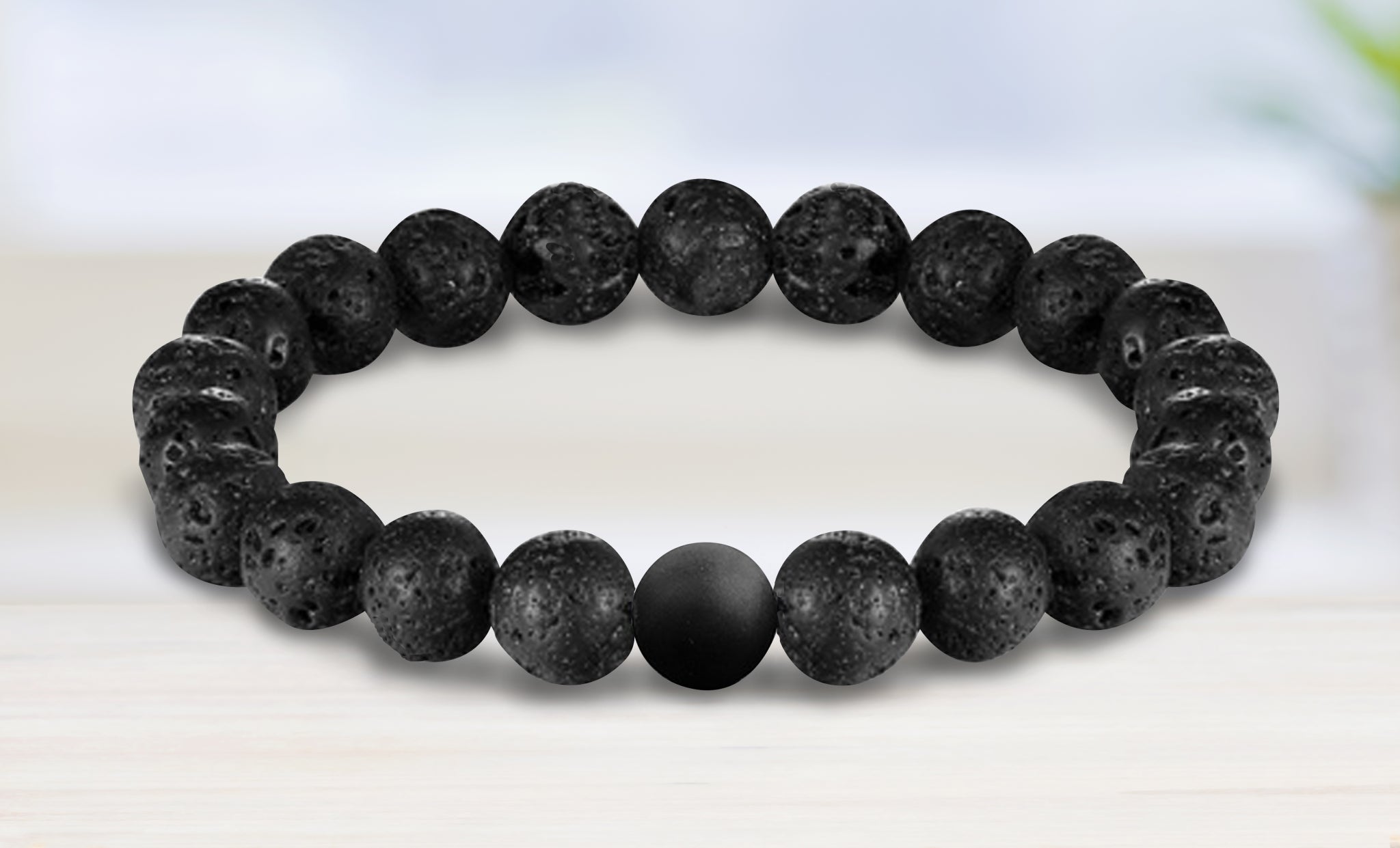 Natural Healing and Positive Energy Bracelets With Optional Essential Oils