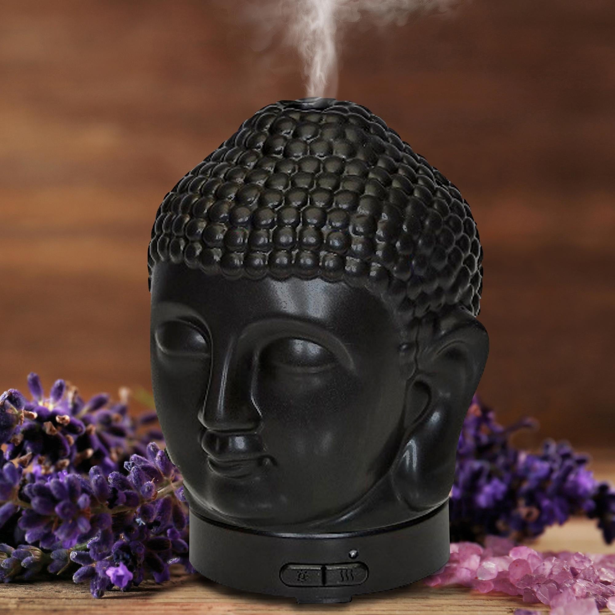 Ultrasonic Cool-Mist Aroma Diffuser with Optional Oils
