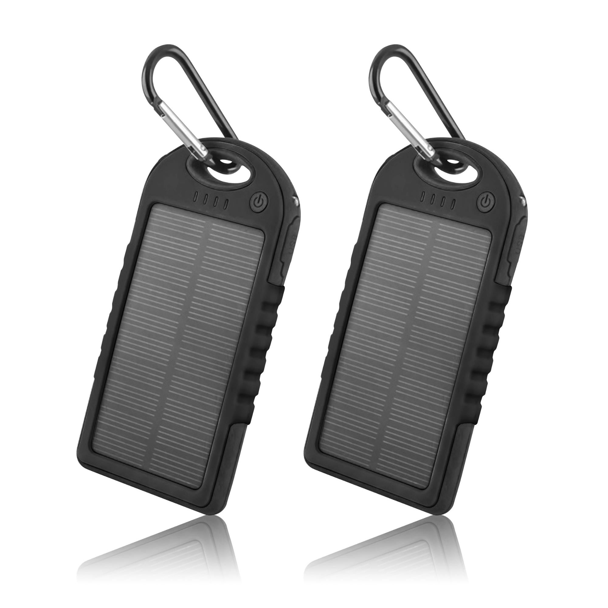 5,000 mAh Water-Resistant Solar Smartphone Charger