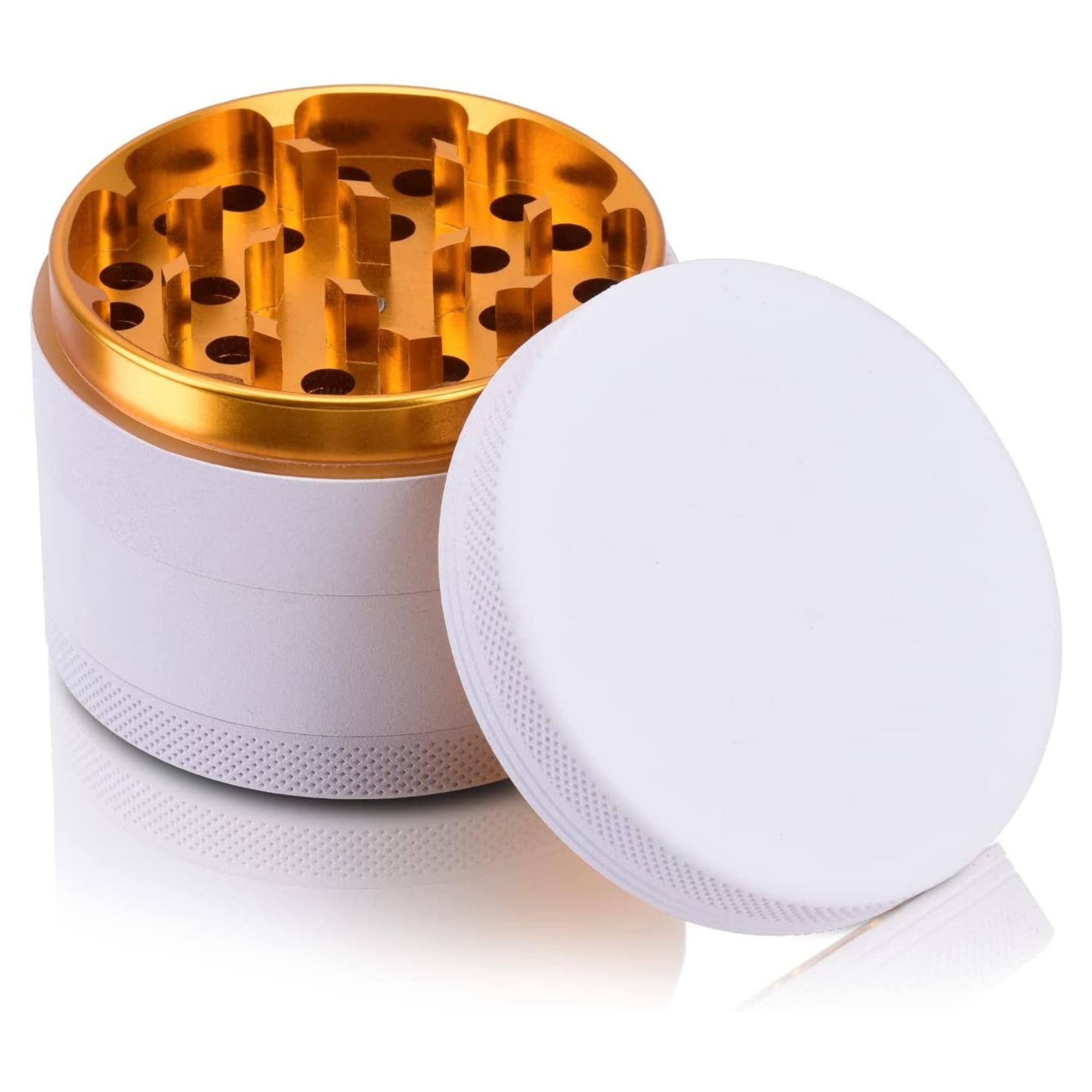 2.5'' Standard Large Capacity Multipurpose Classic Design Aerospace-Grade Aluminum Alloy Crusher