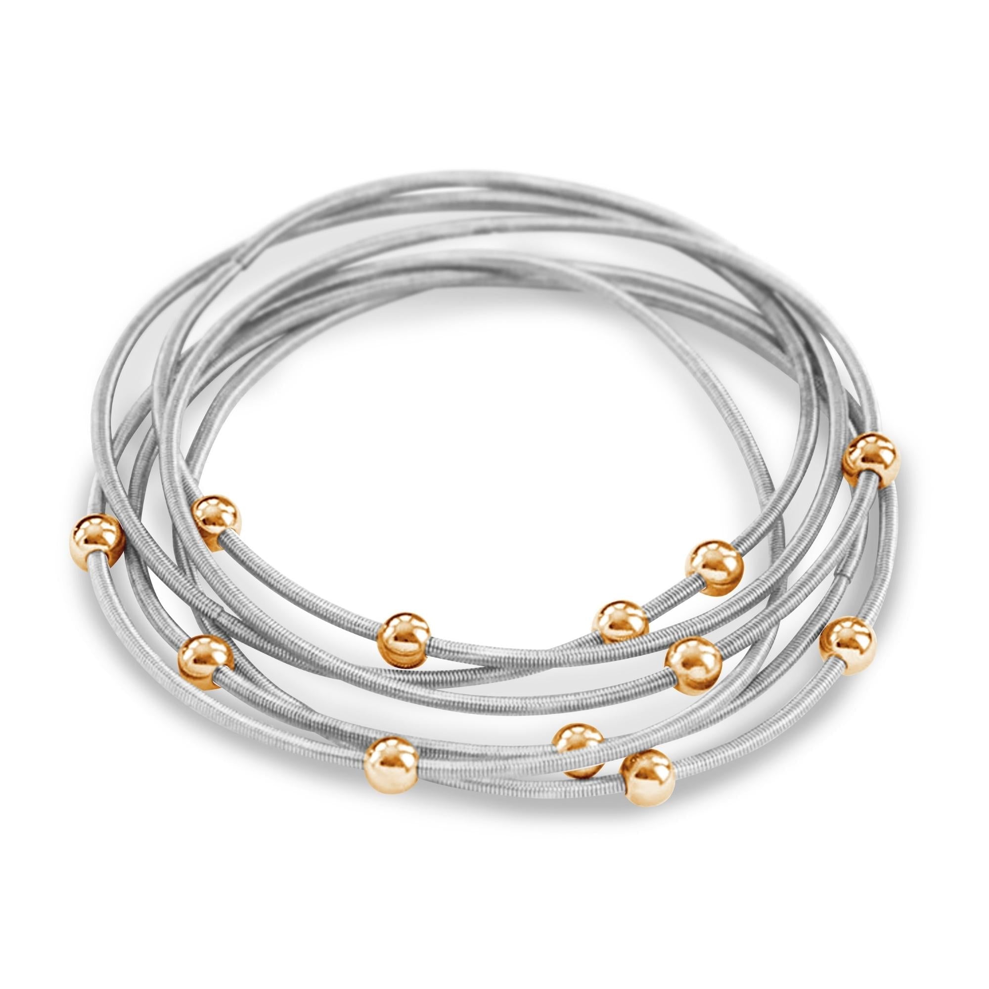 Stretchy Guitar String Bracelets Sets