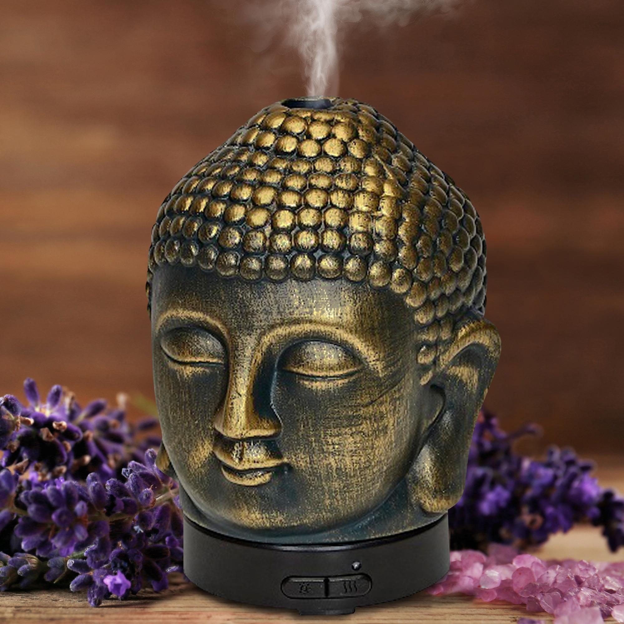 Ultrasonic Cool-Mist Aroma Diffuser with Optional Oils