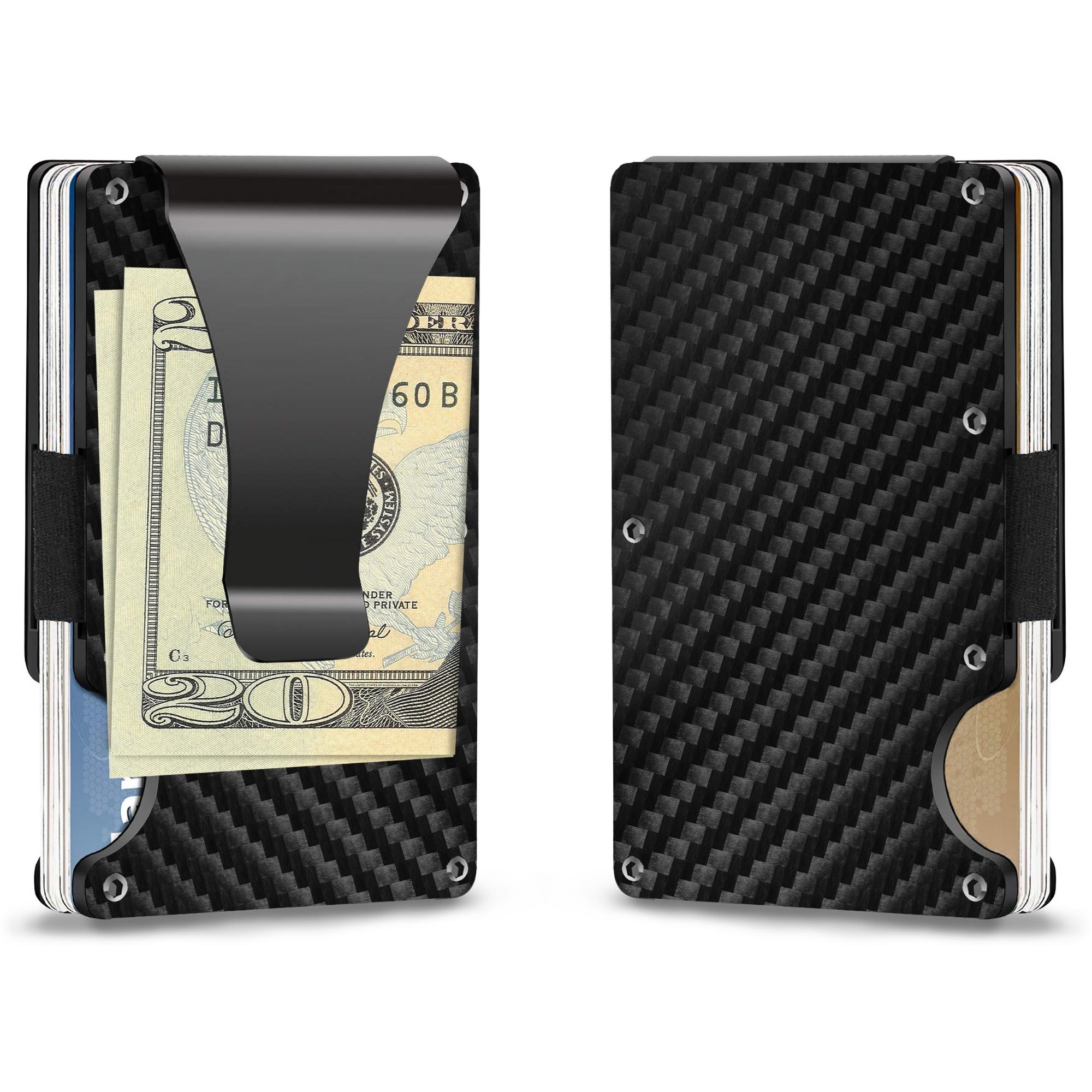 Carbon Fiber Minimalist Credit Card Wallet