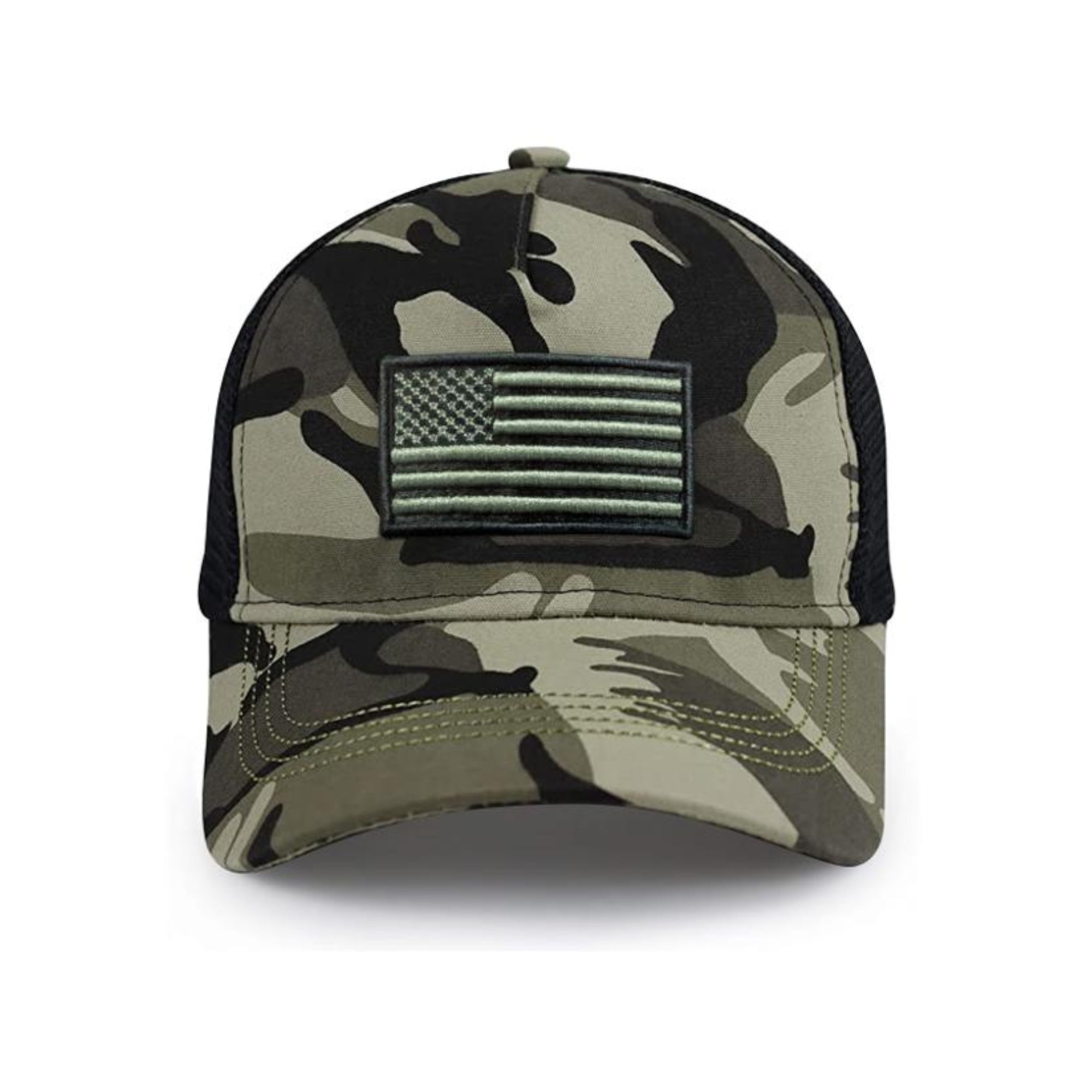American Flag Trucker Hat for Men and Women