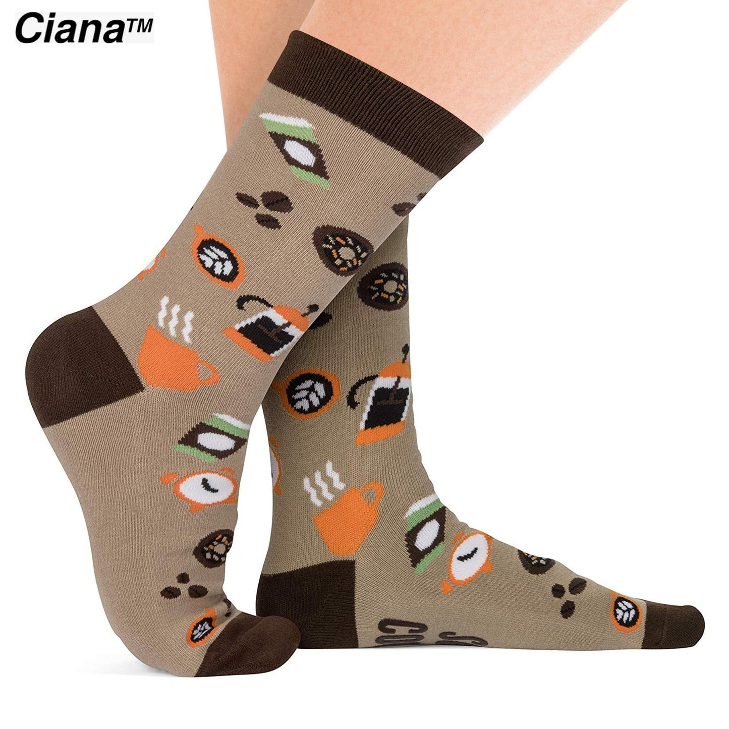 Unisex NoveltySocks "If You Can Read This, Bring Me..." Patterned Fun Socks