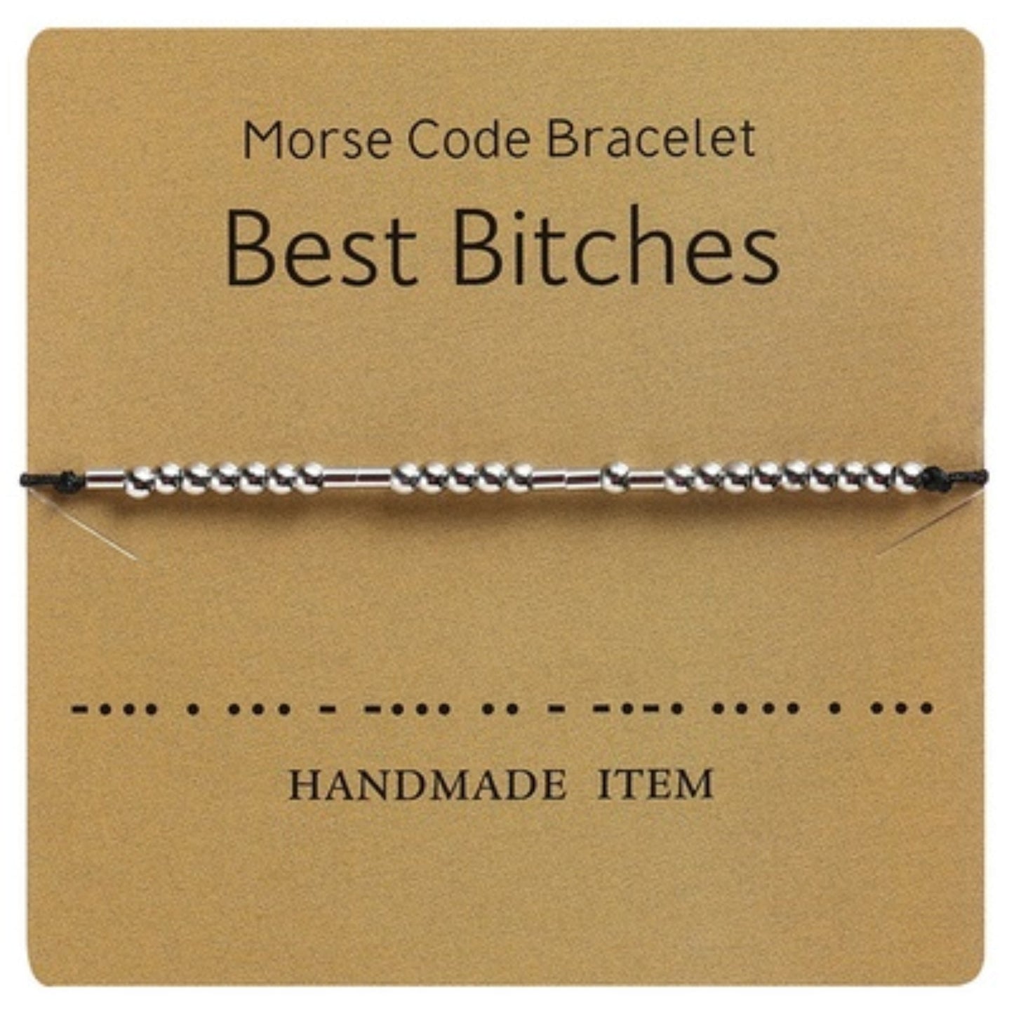 Hand-Made Morse Code Bracelet