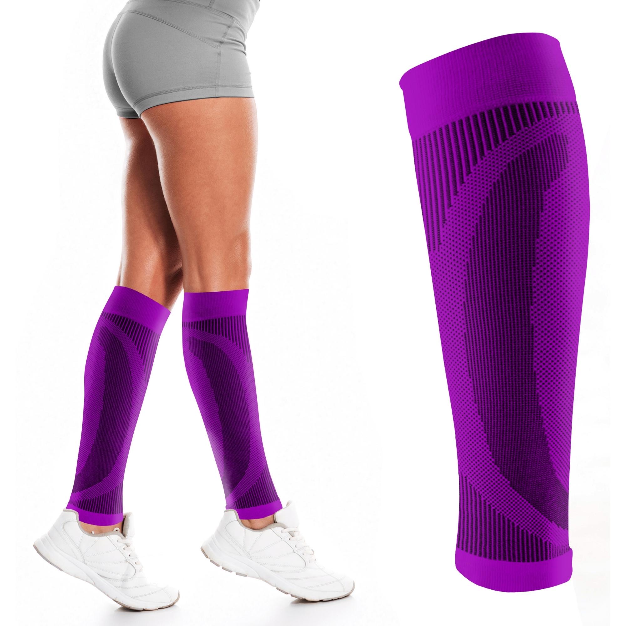 DCF Elite Unisex Calf Compression Sleeves (2-Sleeve Pack)