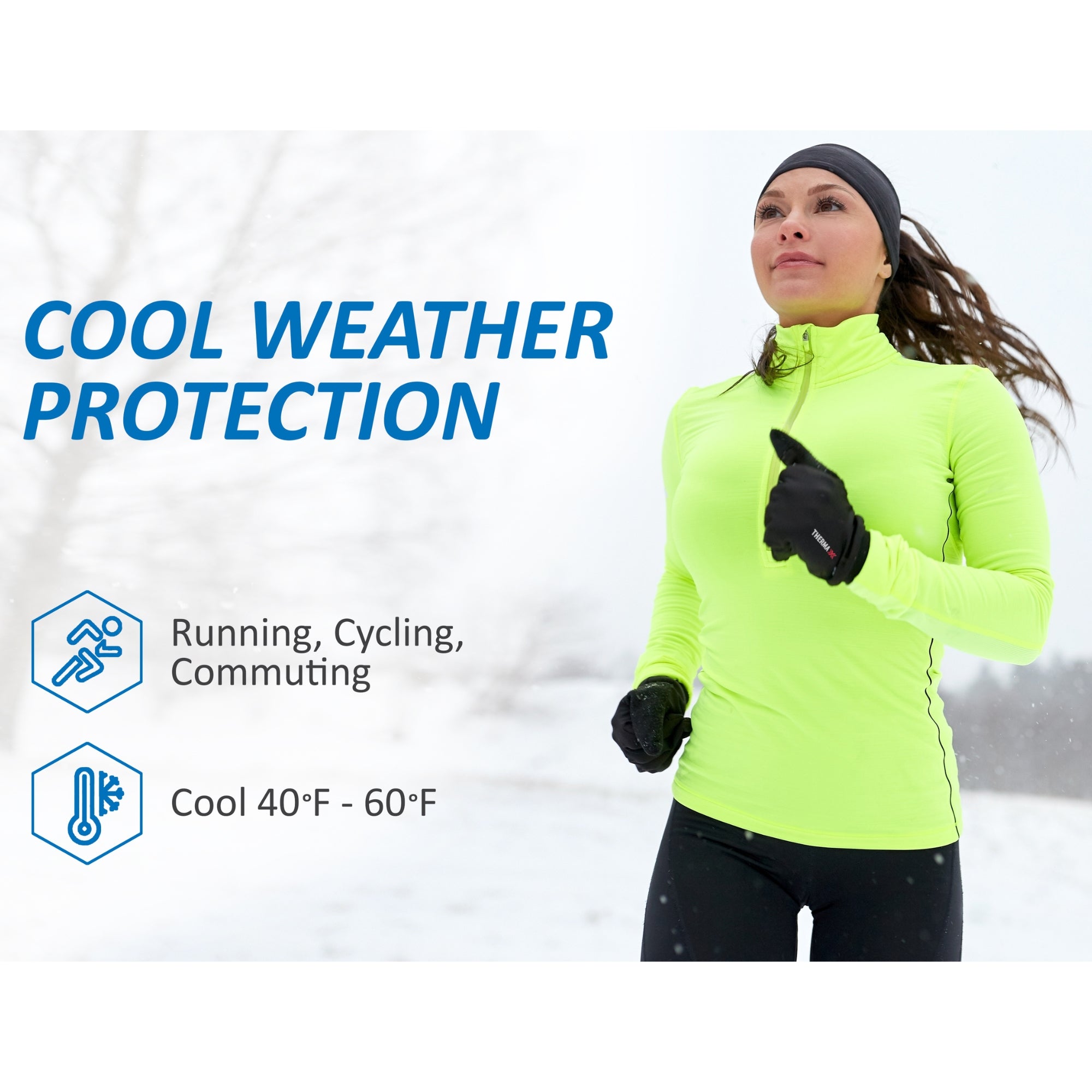 Thermal Winter Touch Screen Running Gloves