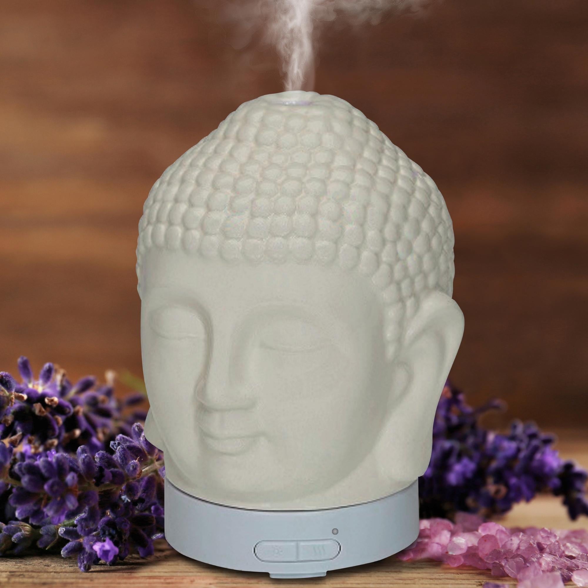 Ultrasonic Cool-Mist Aroma Diffuser with Optional Oils