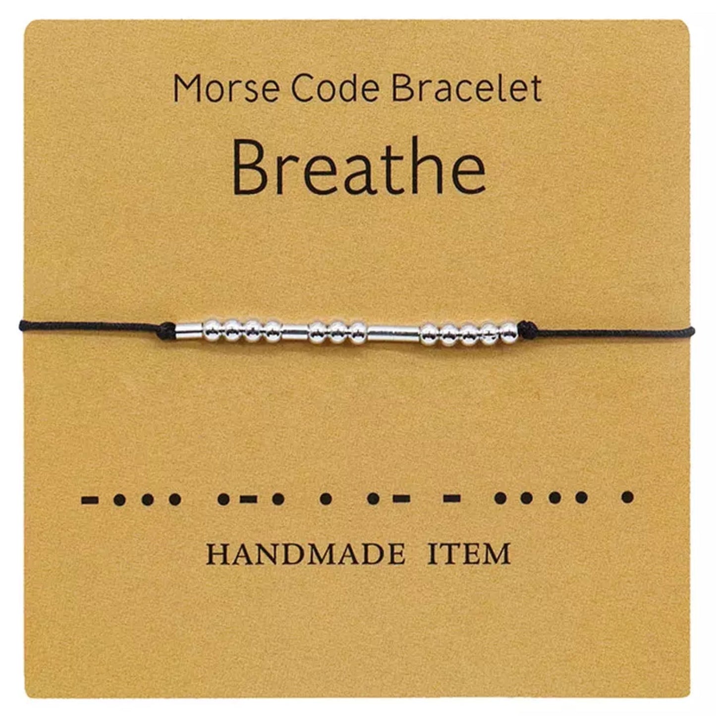 Hand-Made Morse Code Bracelet