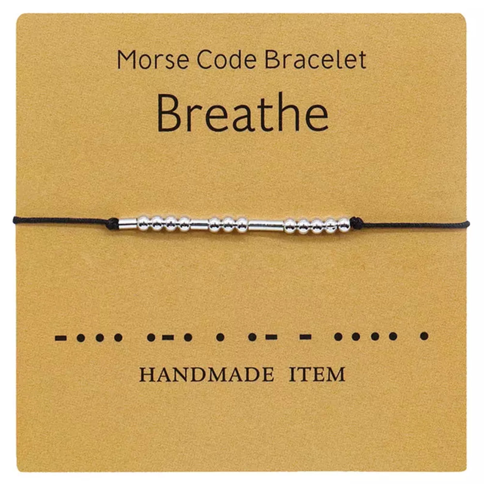 Hand-Made Morse Code Bracelet