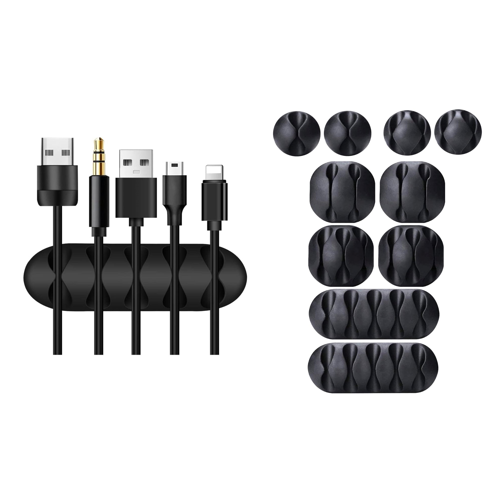 10-Pack Cable Clips Management for Organizing Cable Wires