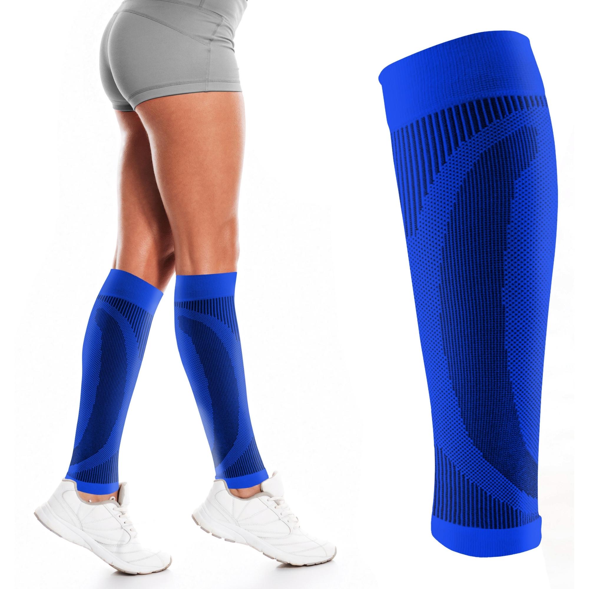 DCF Elite Unisex Calf Compression Sleeves (2-Sleeve Pack)