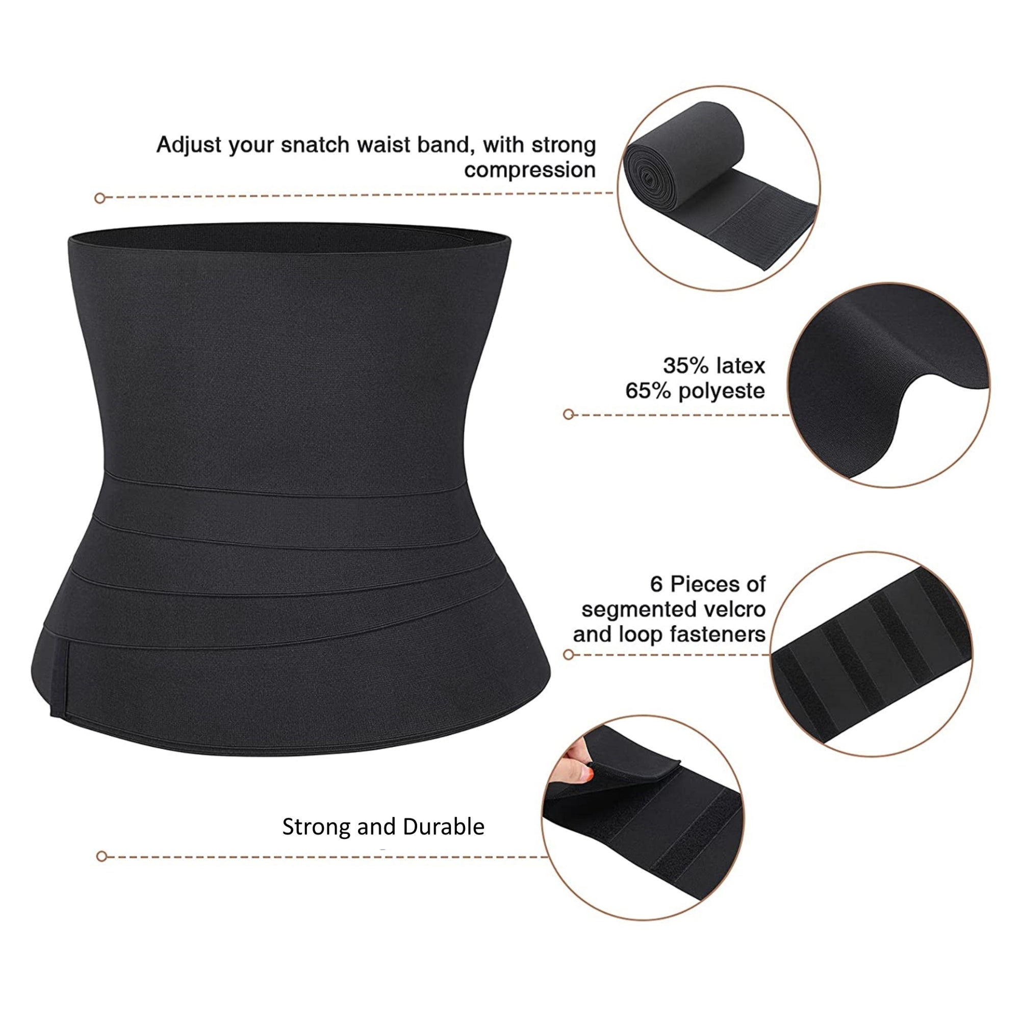 Women's Bandage Wrap Waist Trainer & Shaper