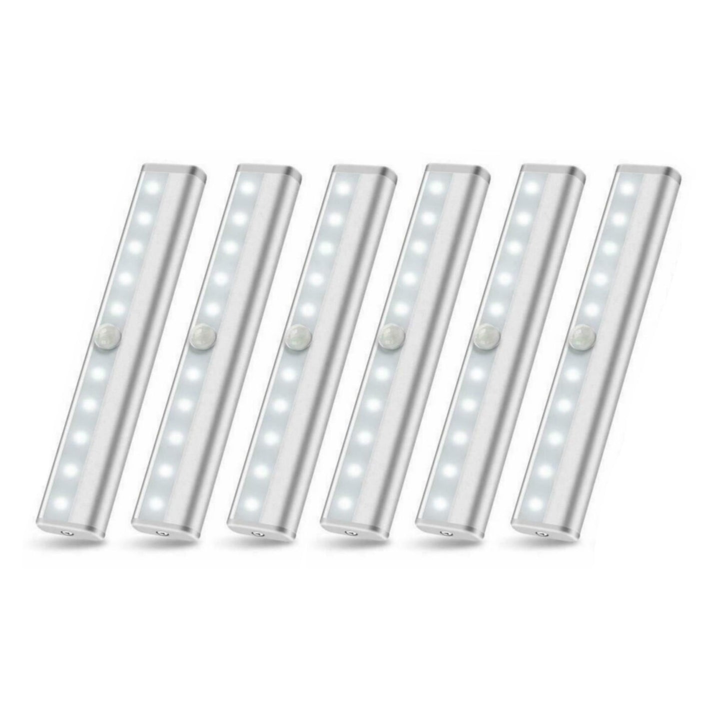 10 LED Motion Sensor Stick-On Light Bar (3 Pack)