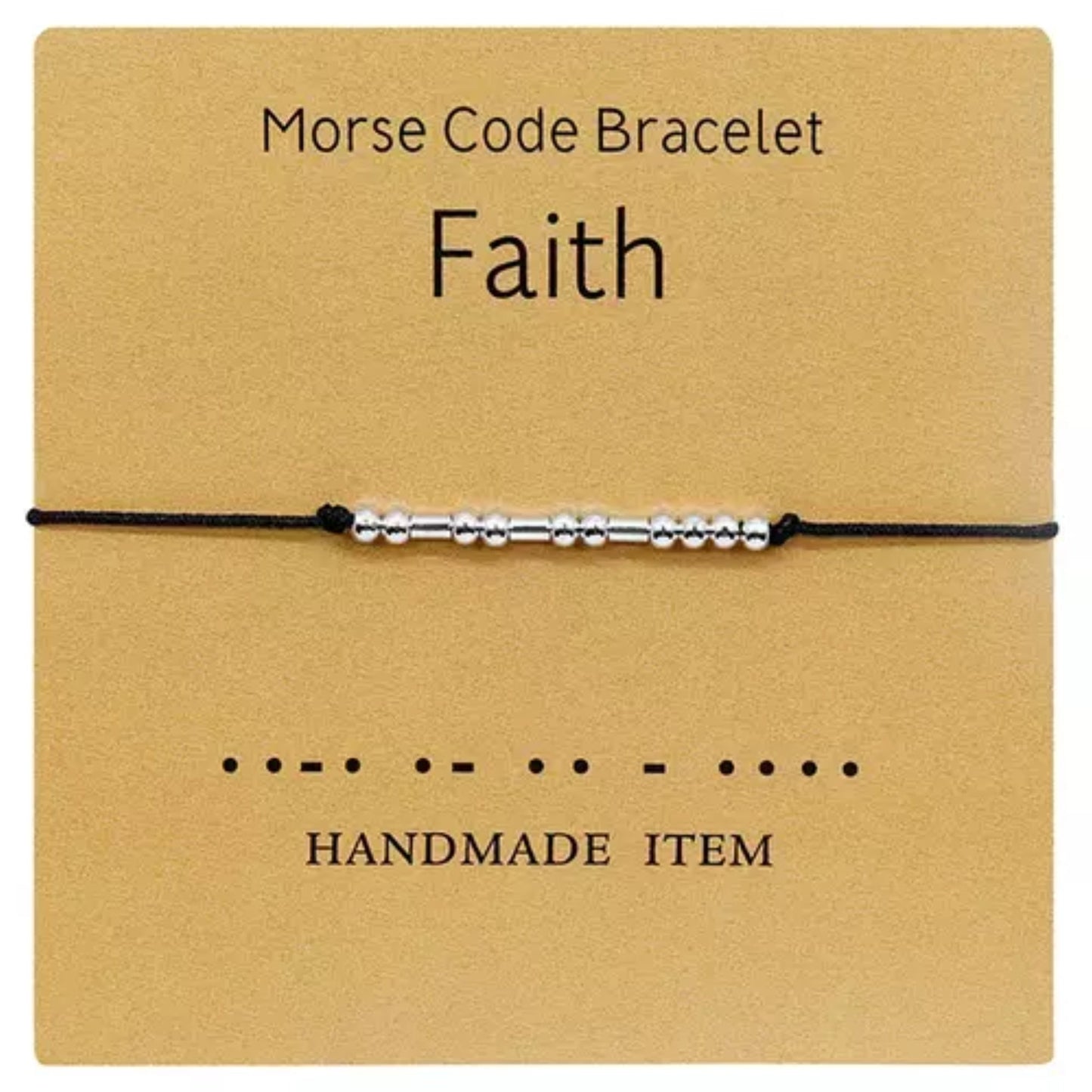 Hand-Made Morse Code Bracelet