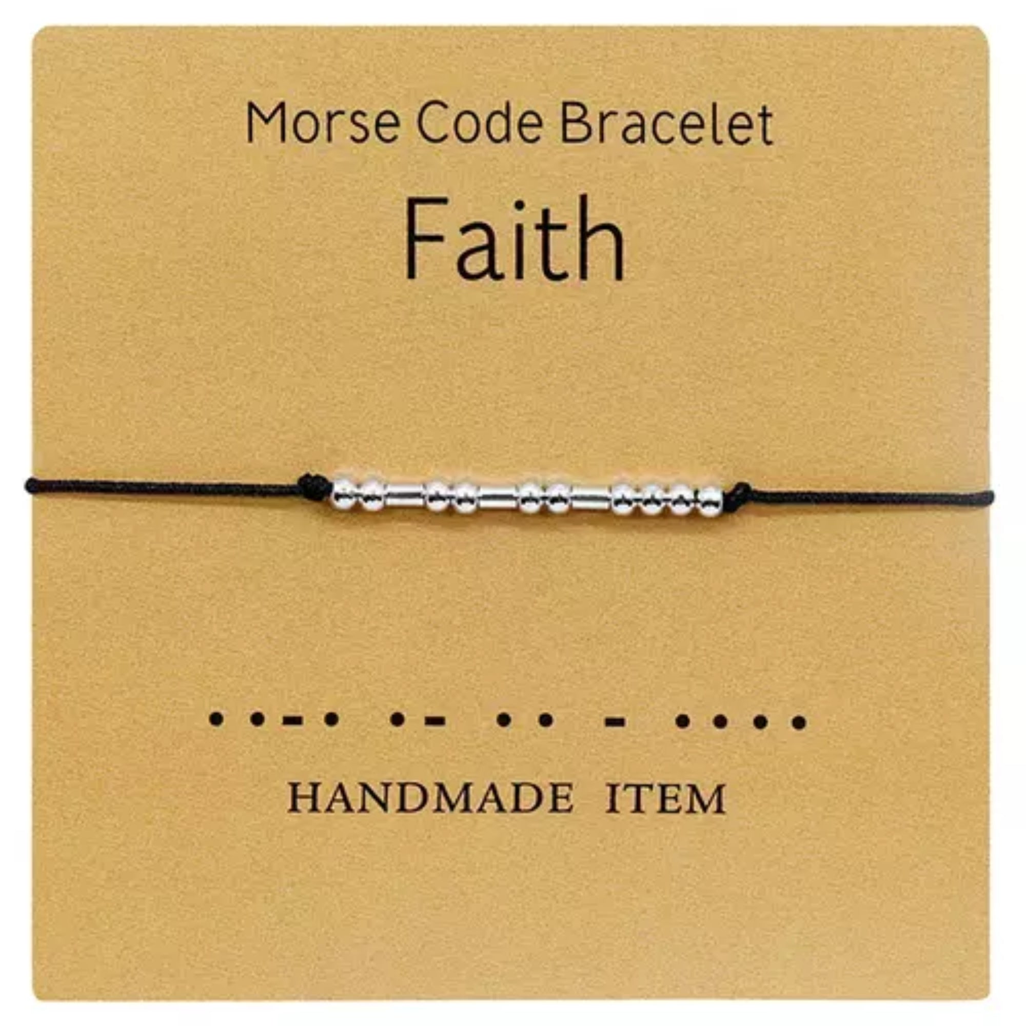 Hand-Made Morse Code Bracelet