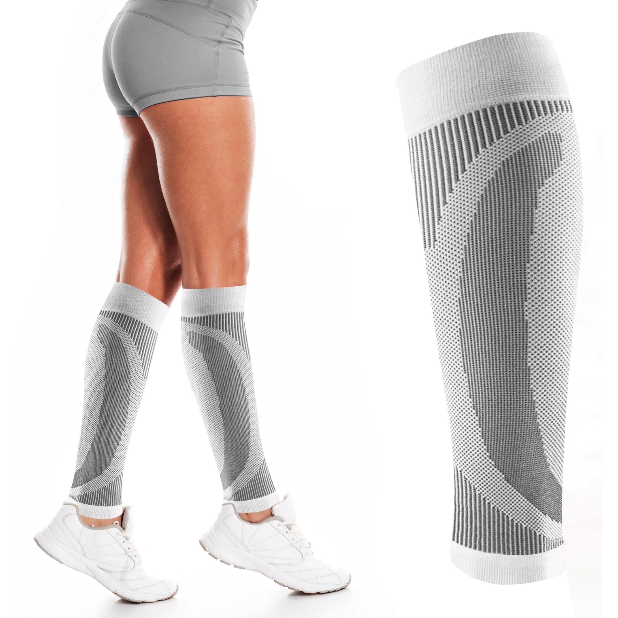 DCF Elite Unisex Calf Compression Sleeves (2-Sleeve Pack)
