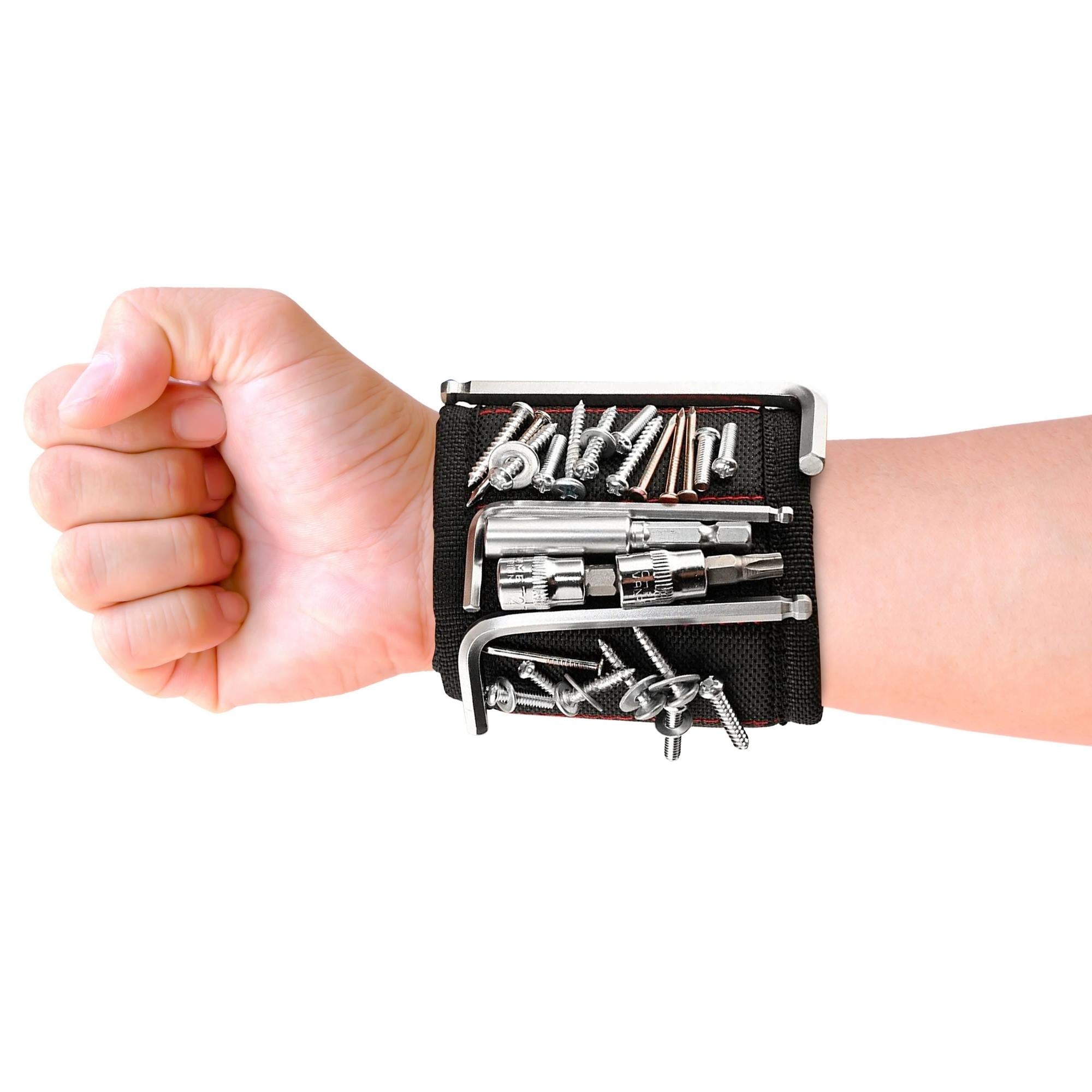 Magnetic Hand Grip To Hold Screws, Nails and Drilling Bits