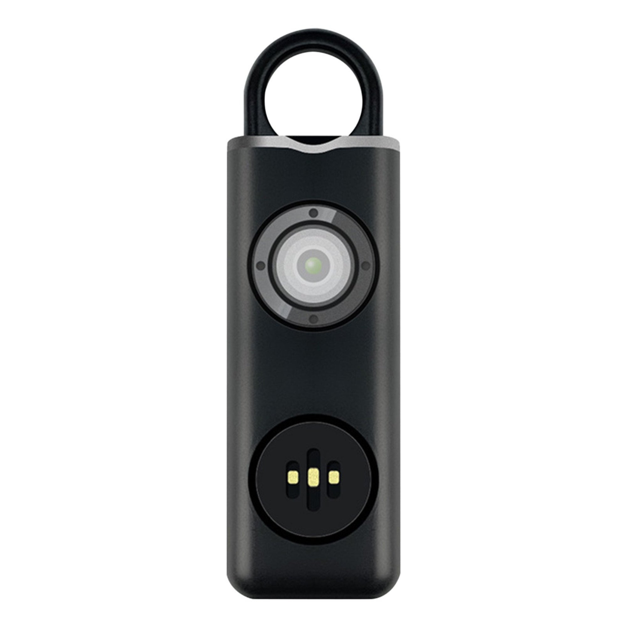 Rechargeable Self-Defense Alarm with High-Decibels and Strobing Light