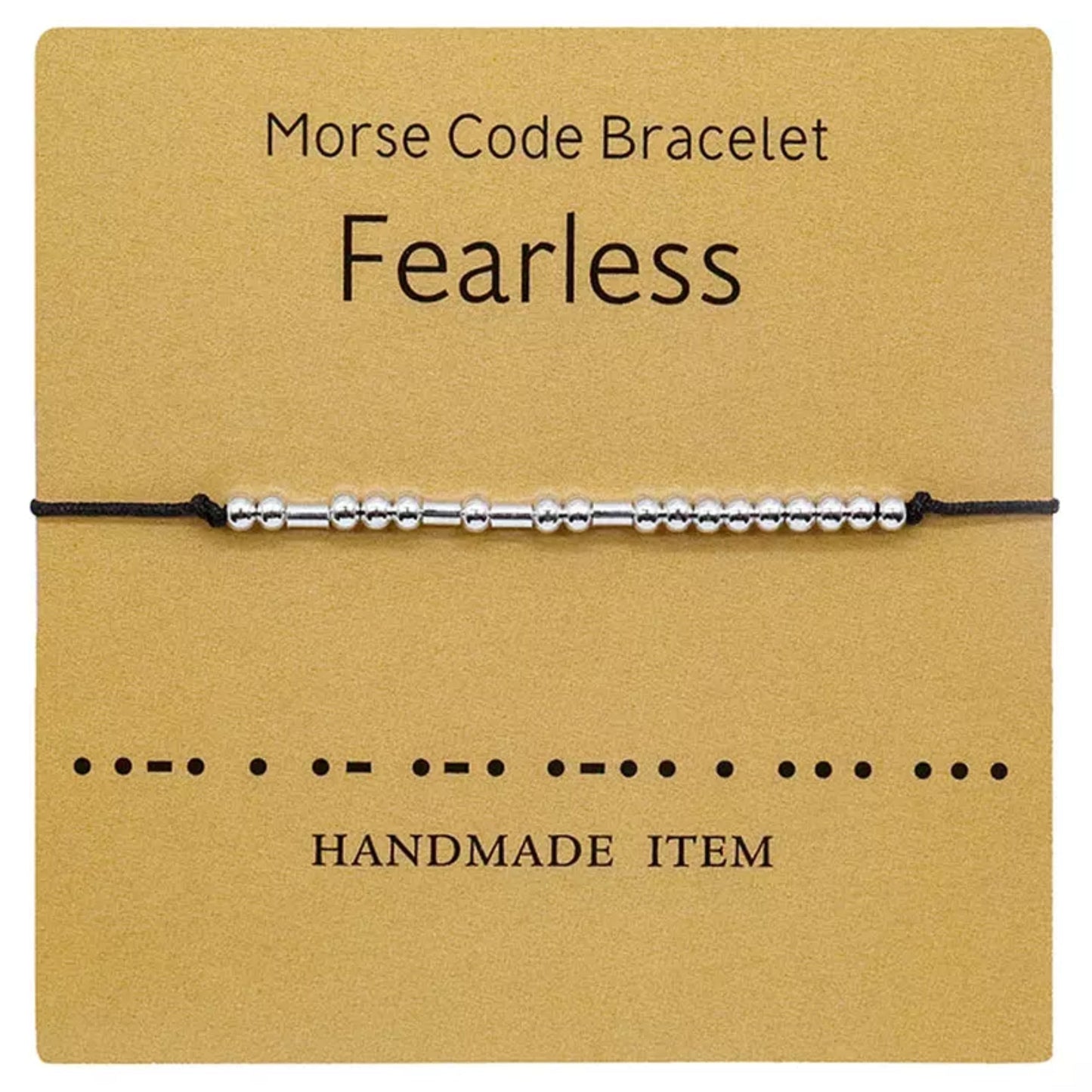 Hand-Made Morse Code Bracelet