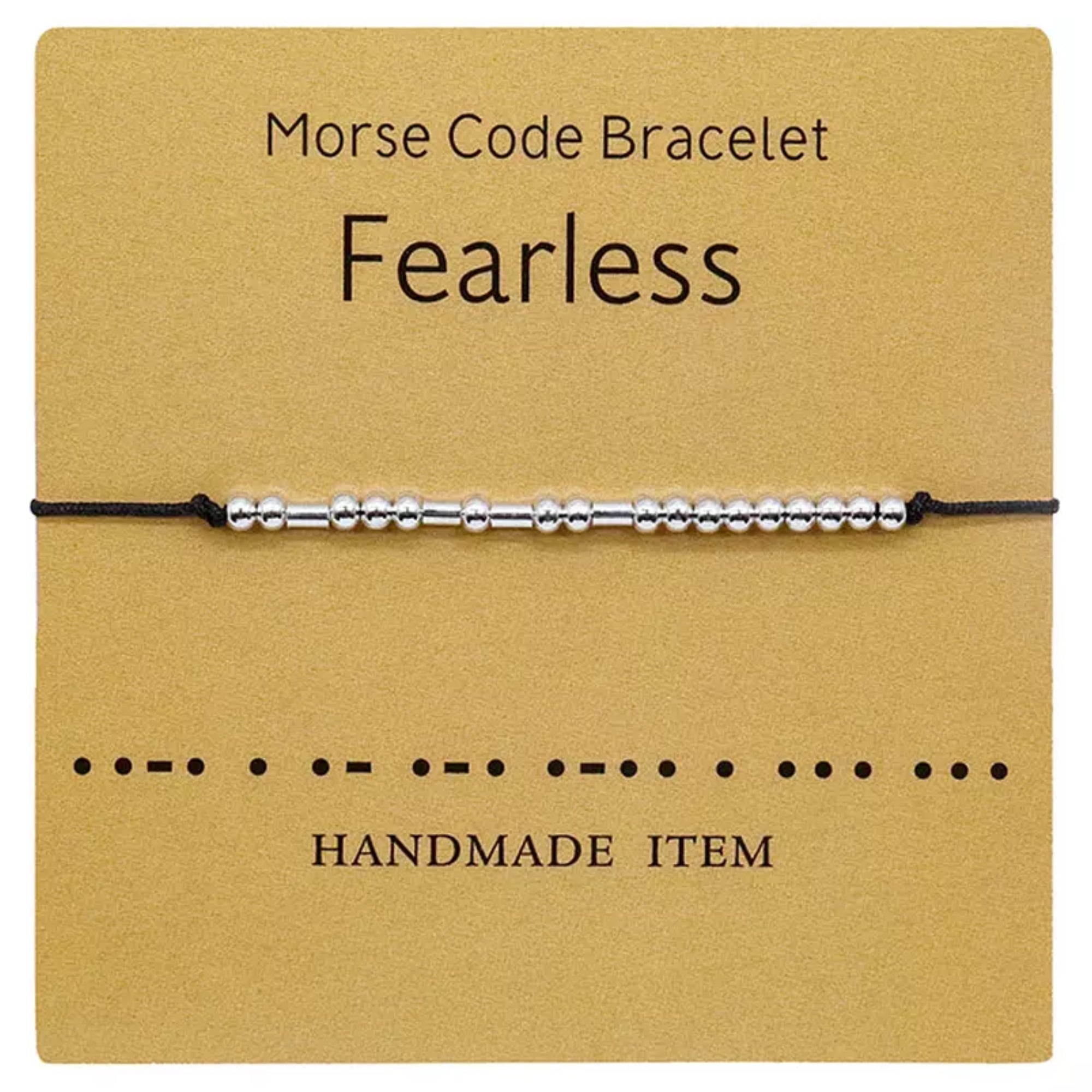 Hand-Made Morse Code Bracelet